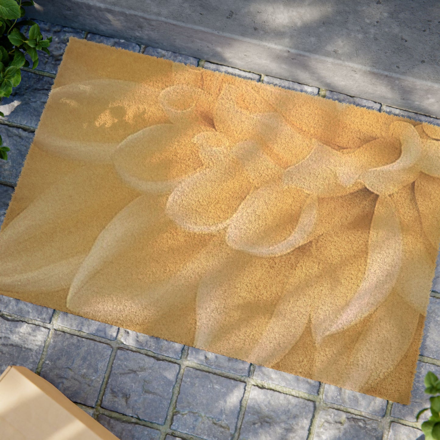 Yellow Dahlia Doormat