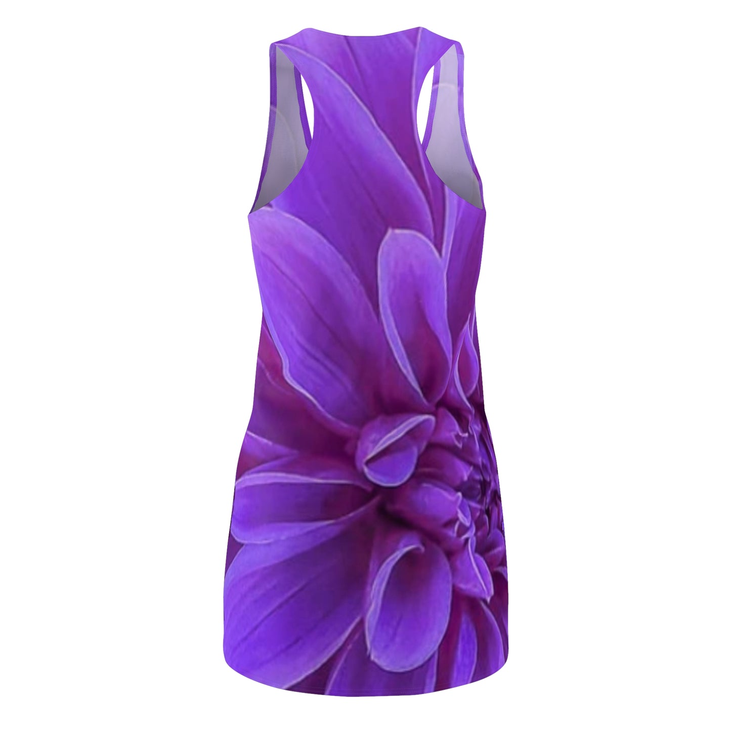 Purple Dahlia Racerback Dress