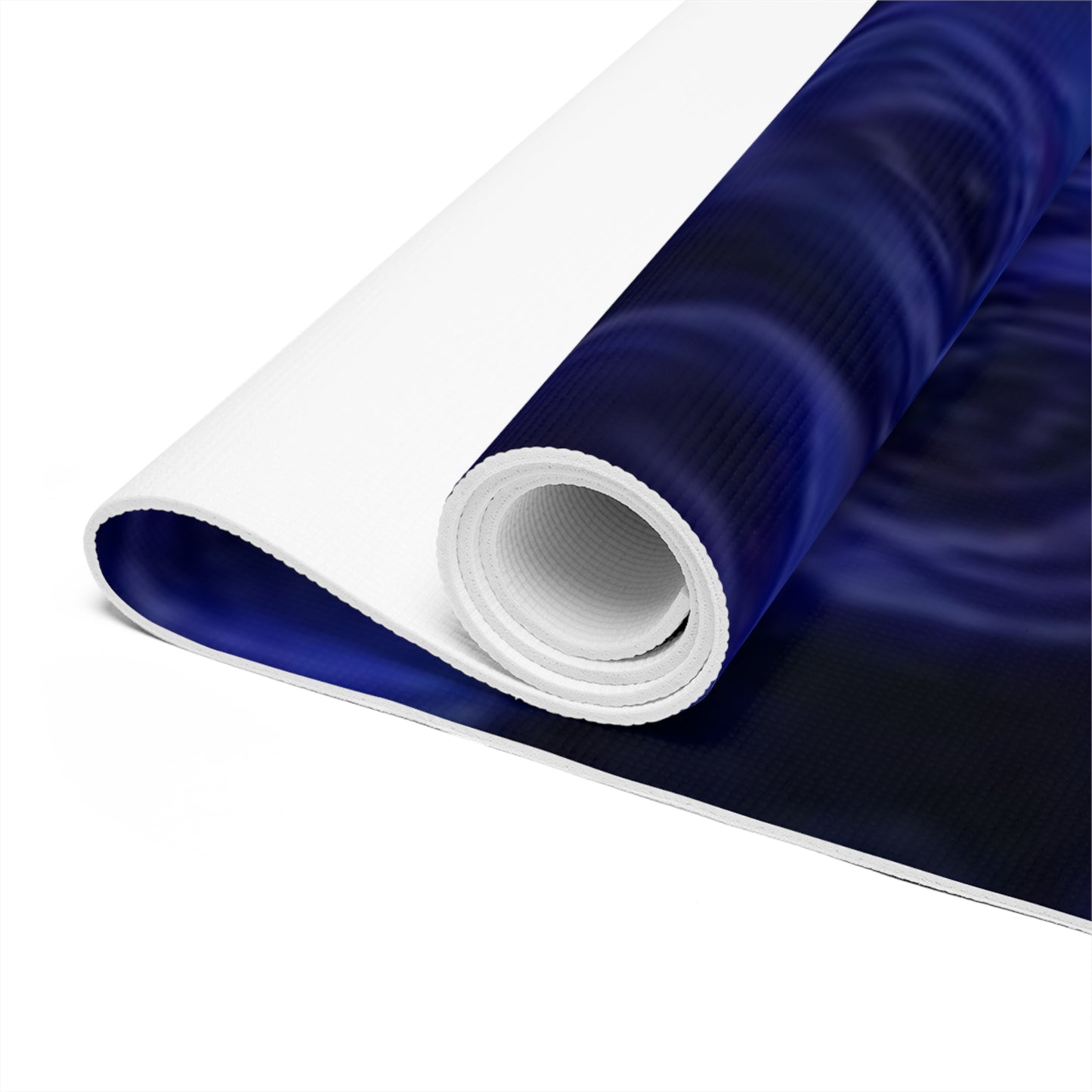 Blue Roses Exercise Mat