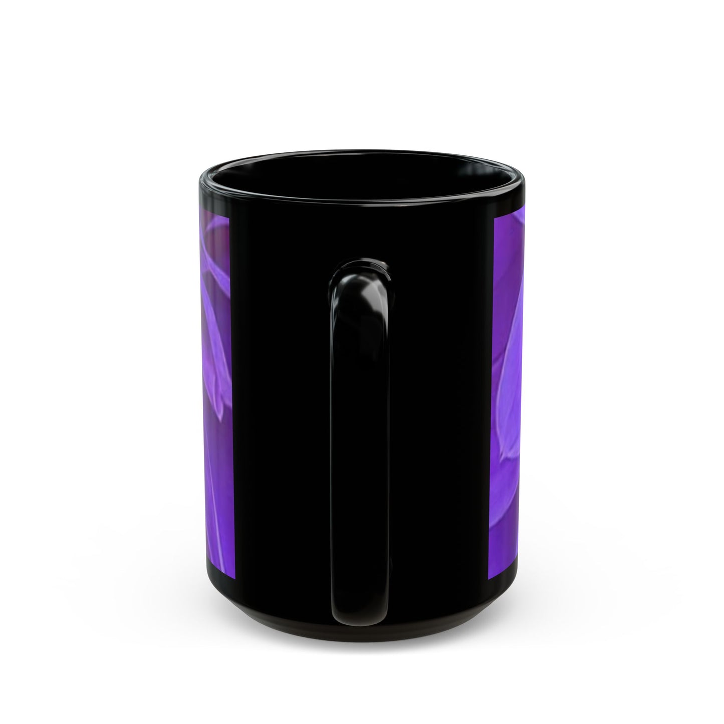 Purple Dahlia Floral Design Mug – Stylish Mug for Floral Lovers