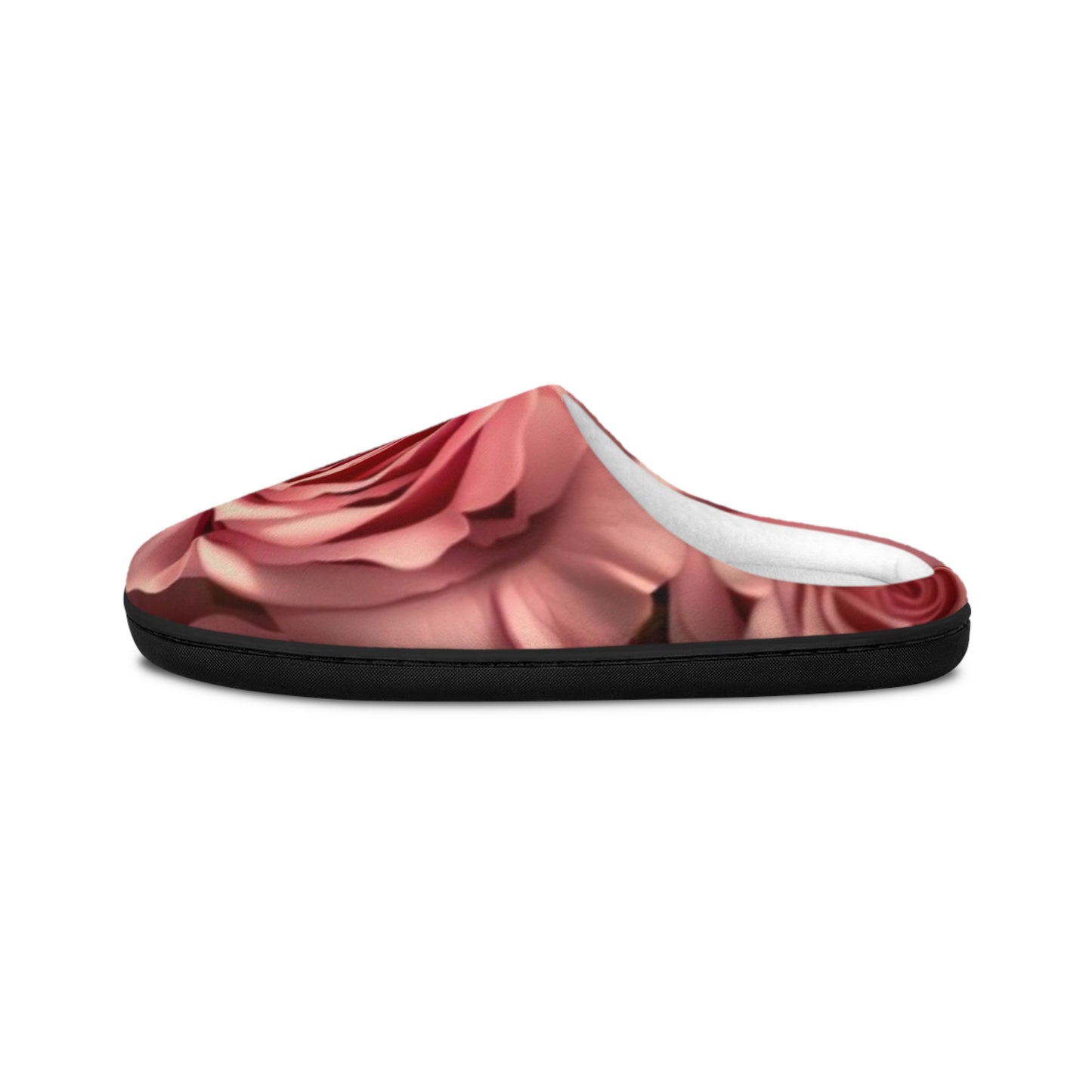 Pink Roses Slippers