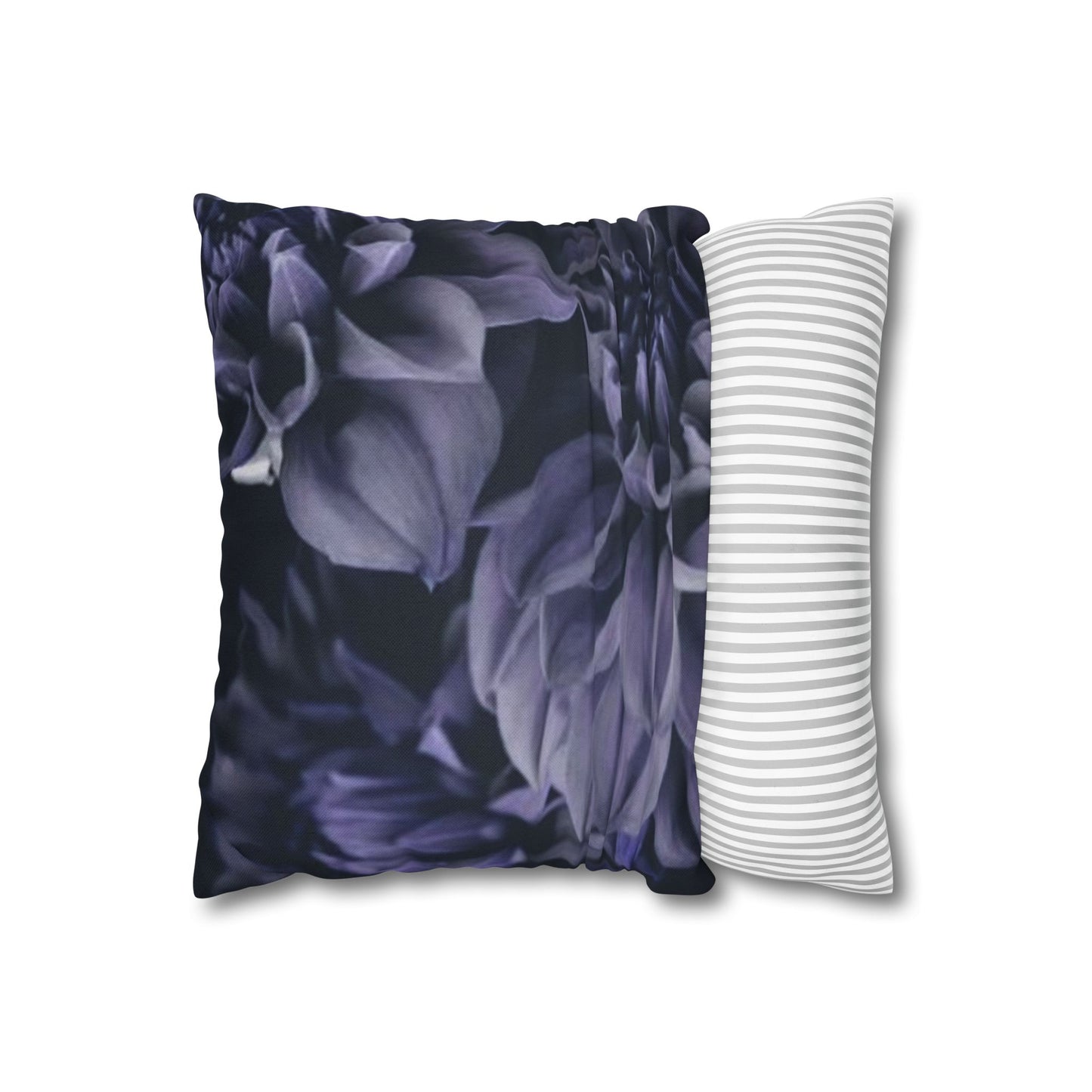 Blue Dahlia Square Pillowcase