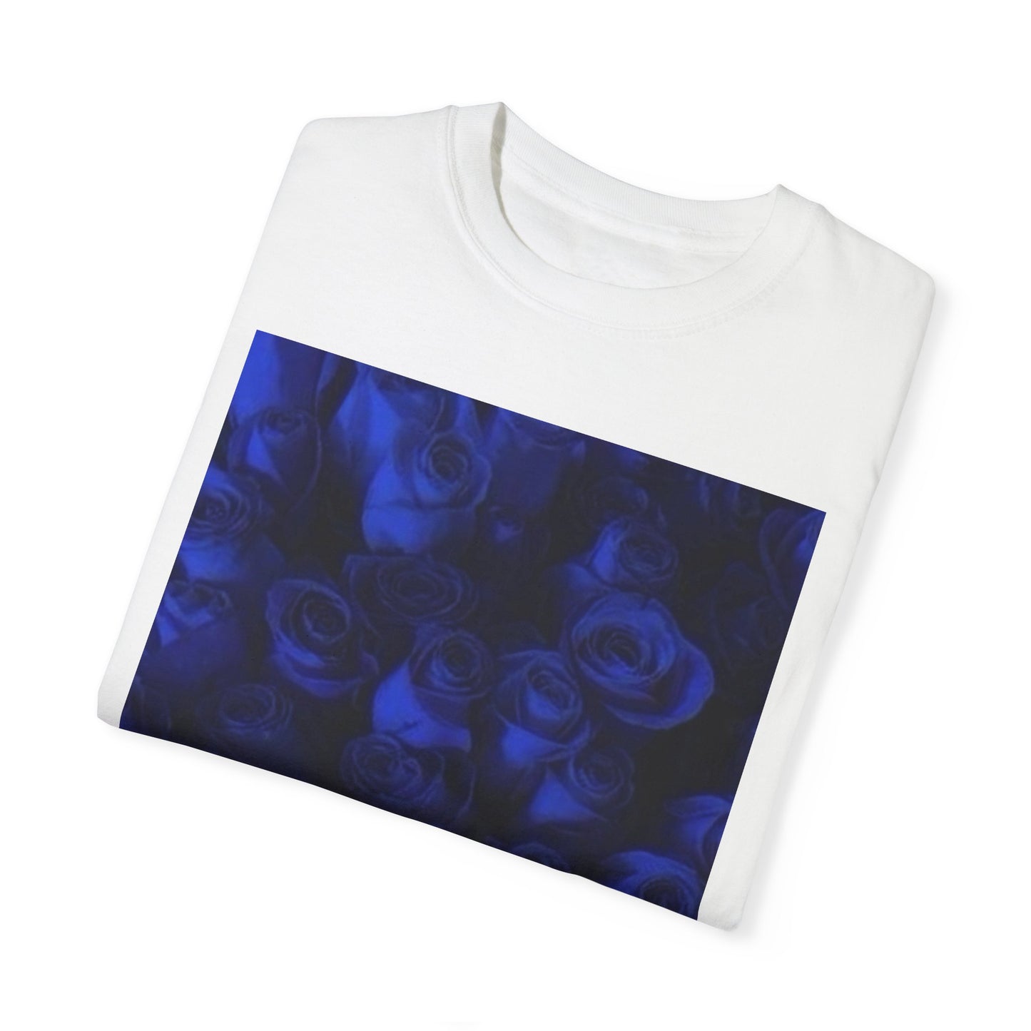Dark Blue Roses T-shirt