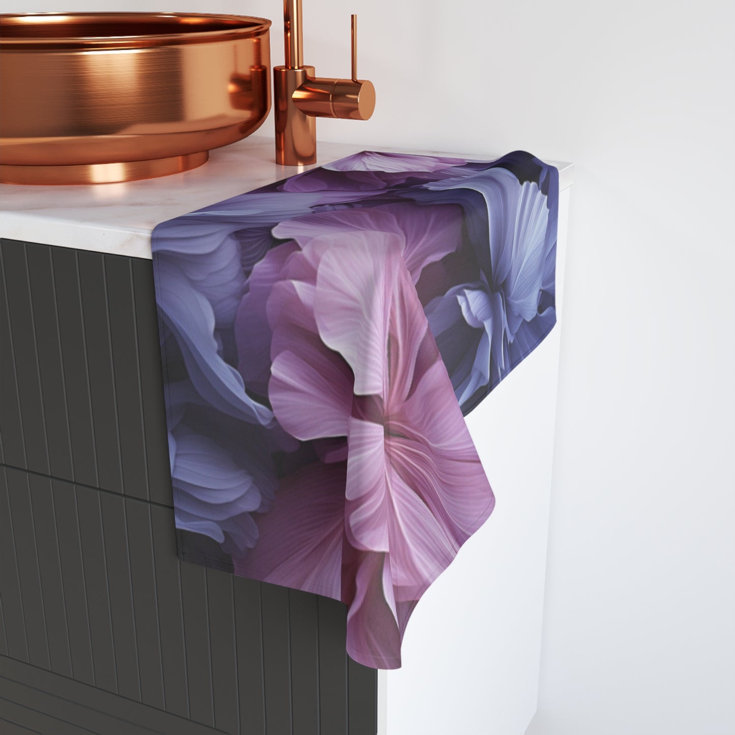 Floral Flow Hand Towel