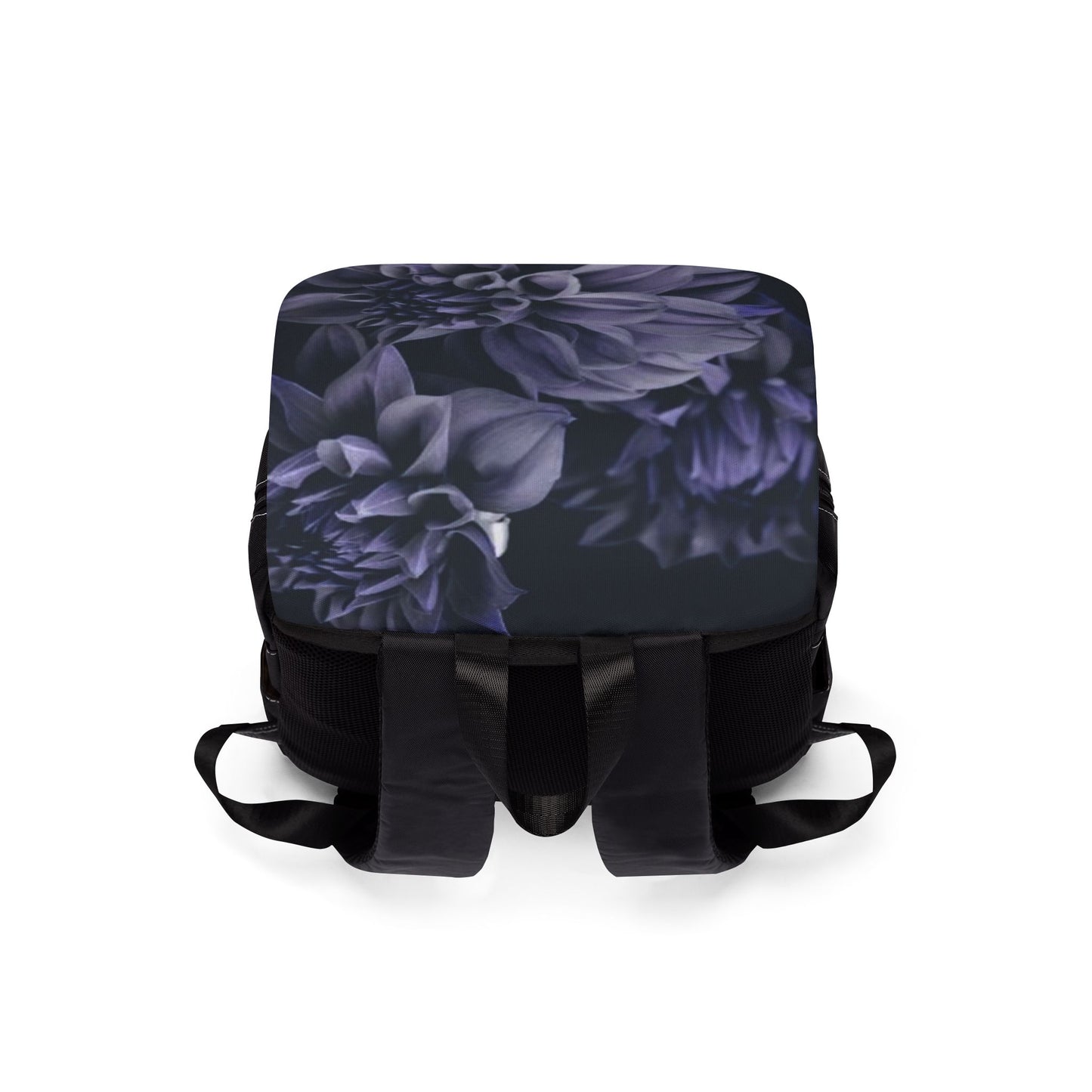 Blue Dahlia Flap Backpack