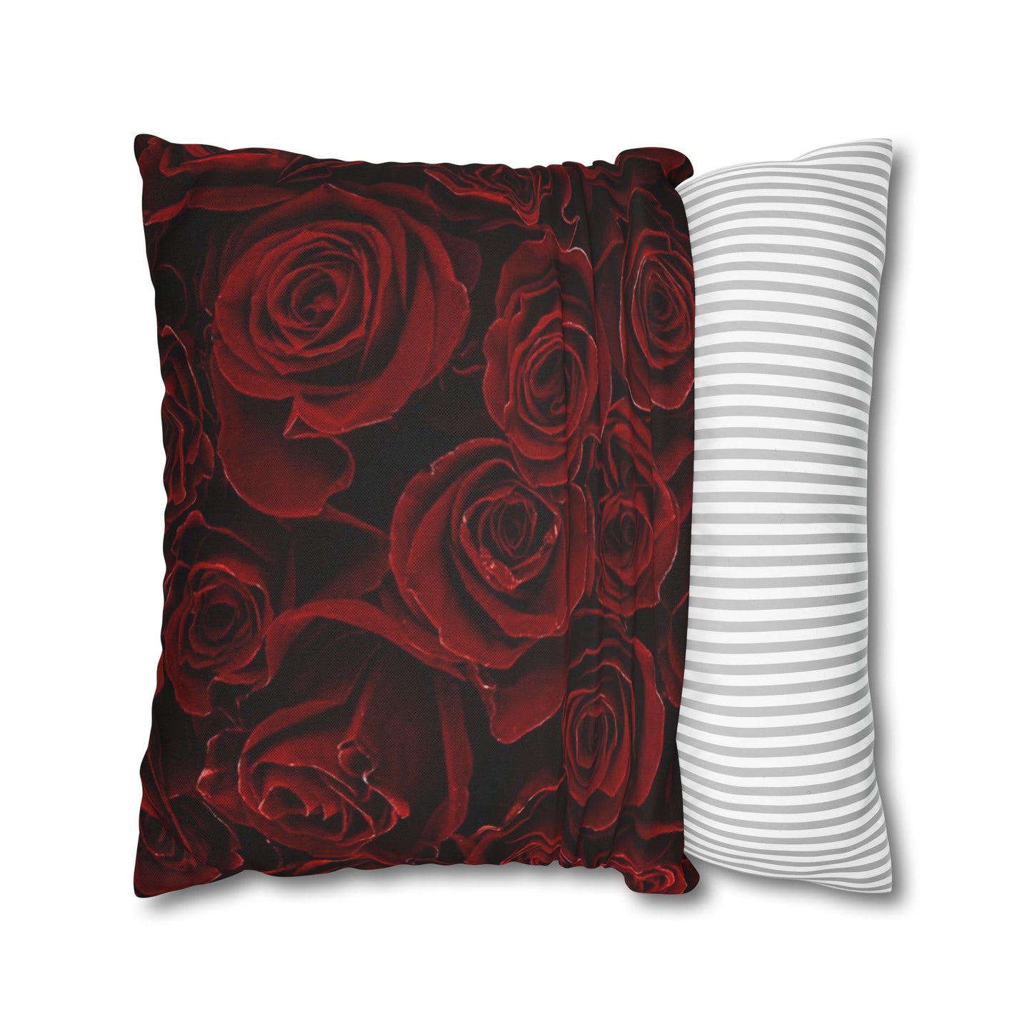 Red Roses Square Pillowcase