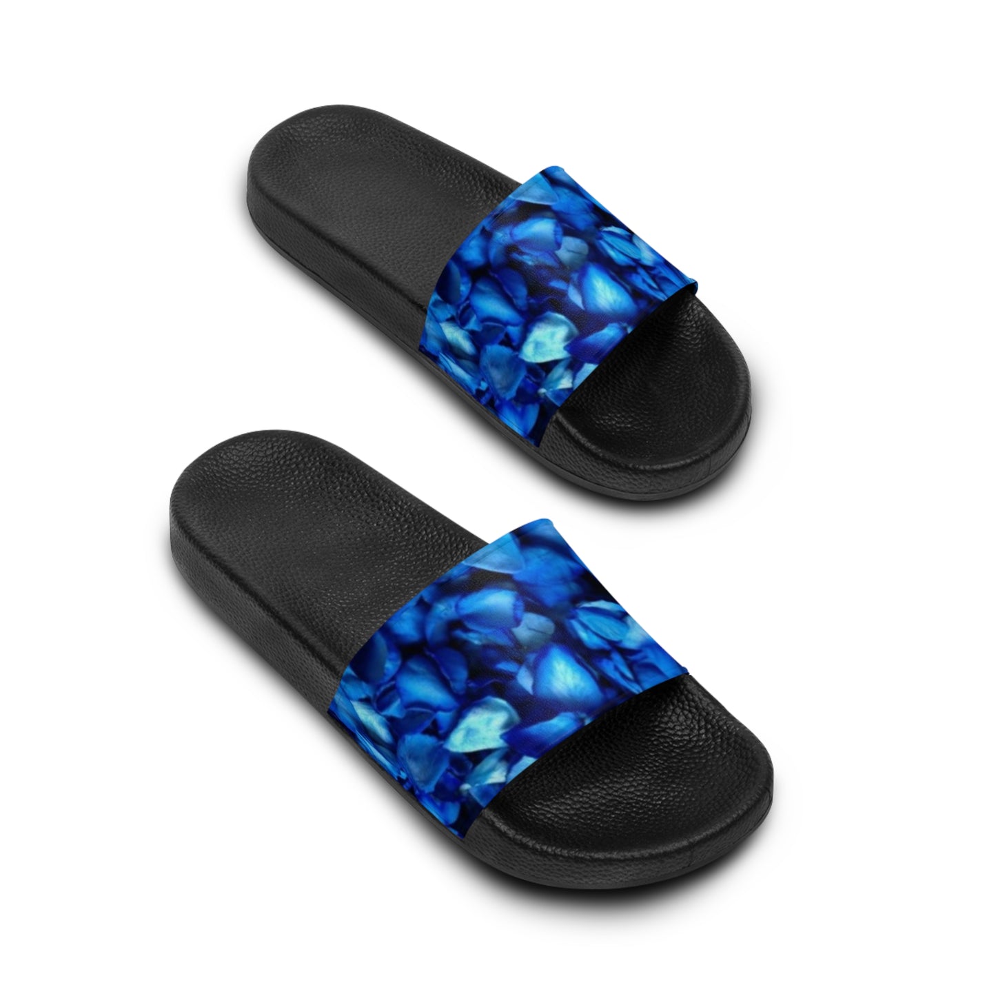 Blue Petals Sandals