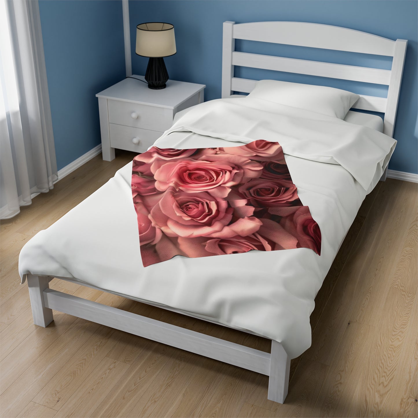 Pink Roses Blanket