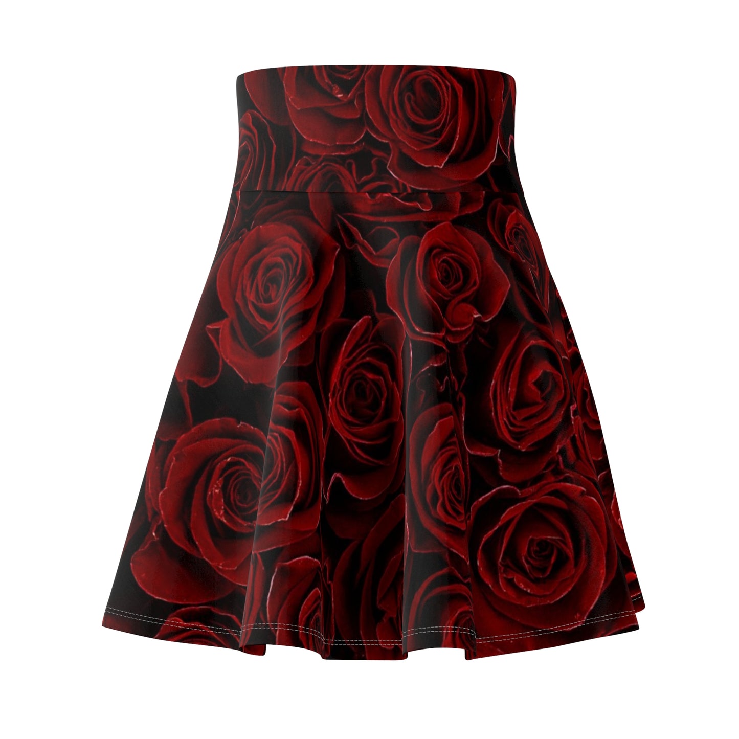 Red Roses Skater Skirt
