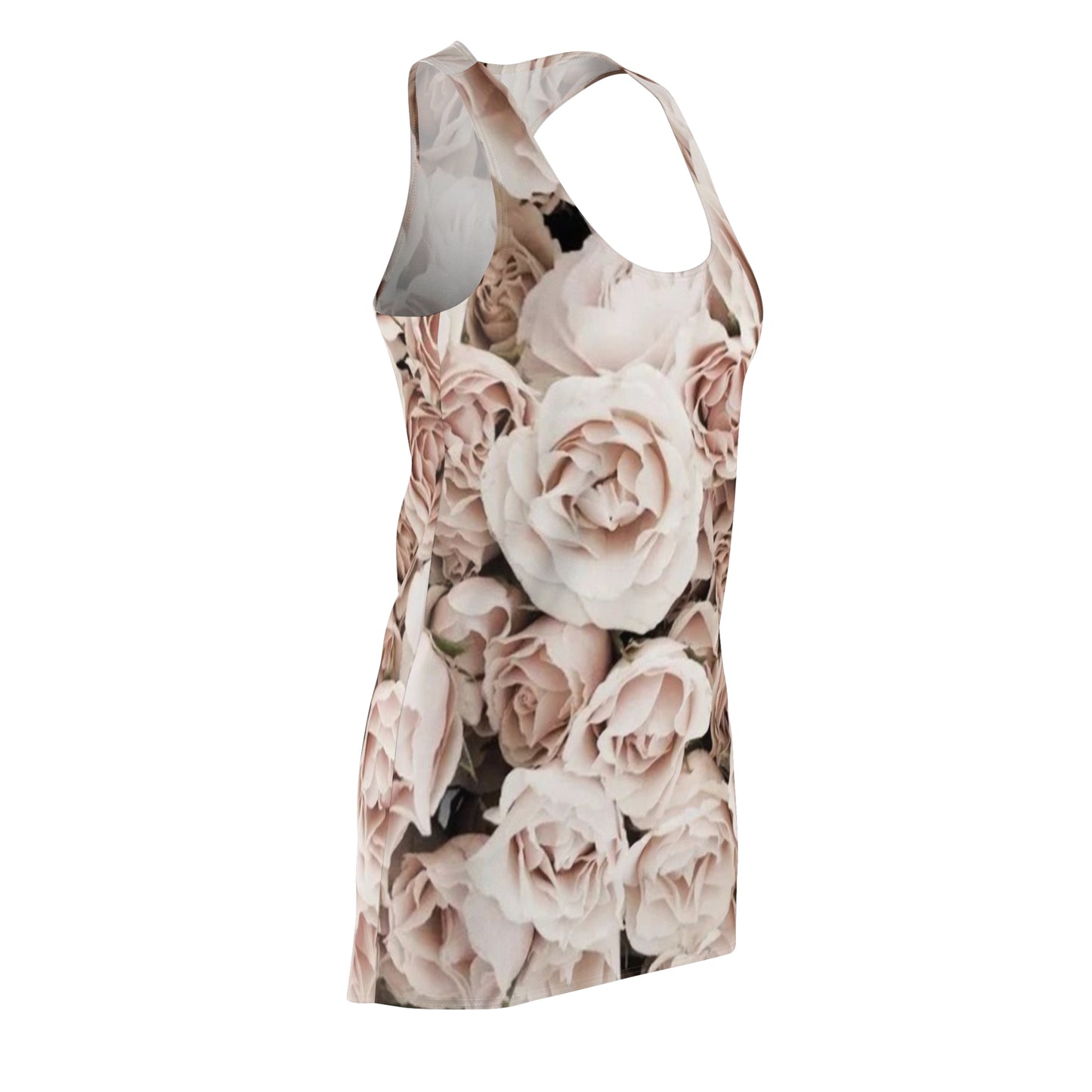 Light Pink Roses Racerback Dress