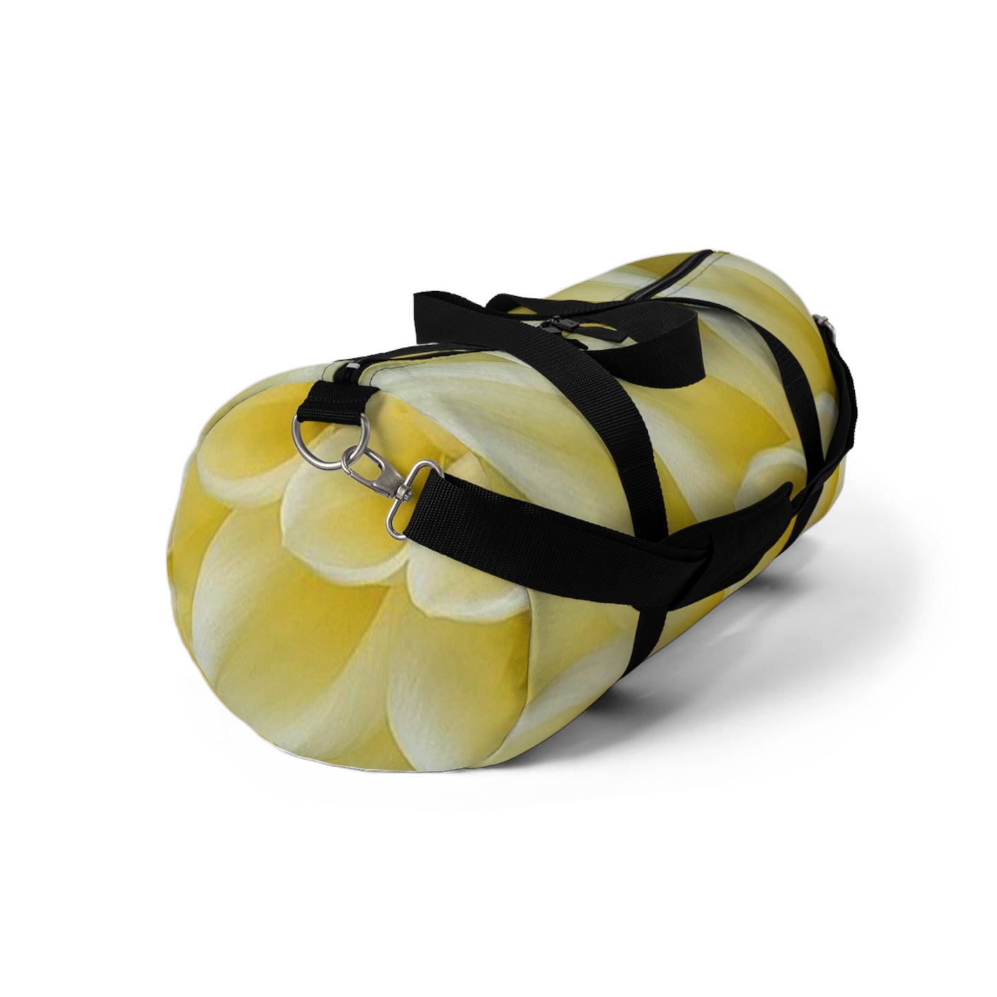 Yellow Dahlia Duffel Bag