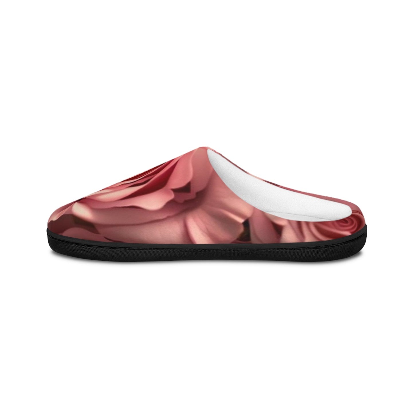 Pink Roses Slippers