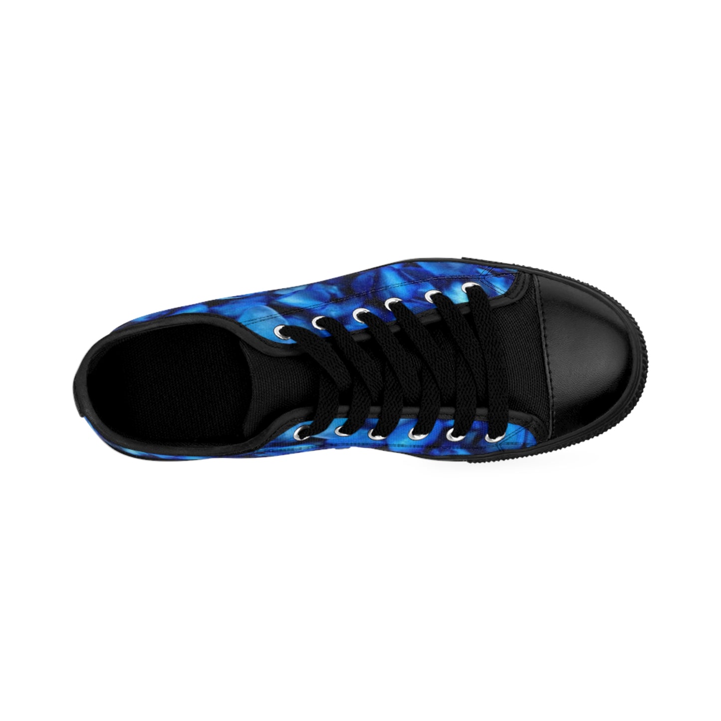 Blue Petals Comfortable Floral Sneakers – Cool & Cushioned