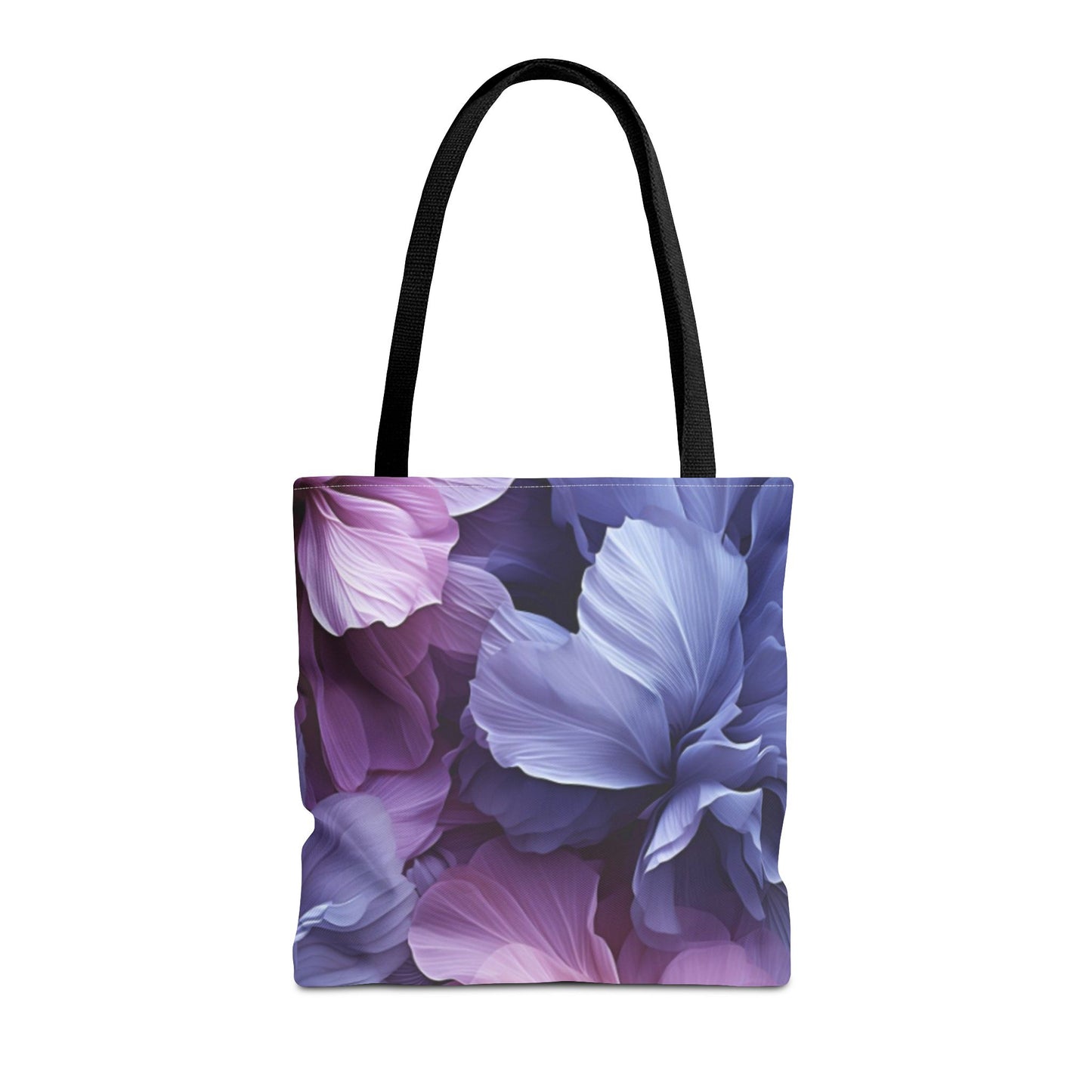 Floral Flow Square Tote Bag