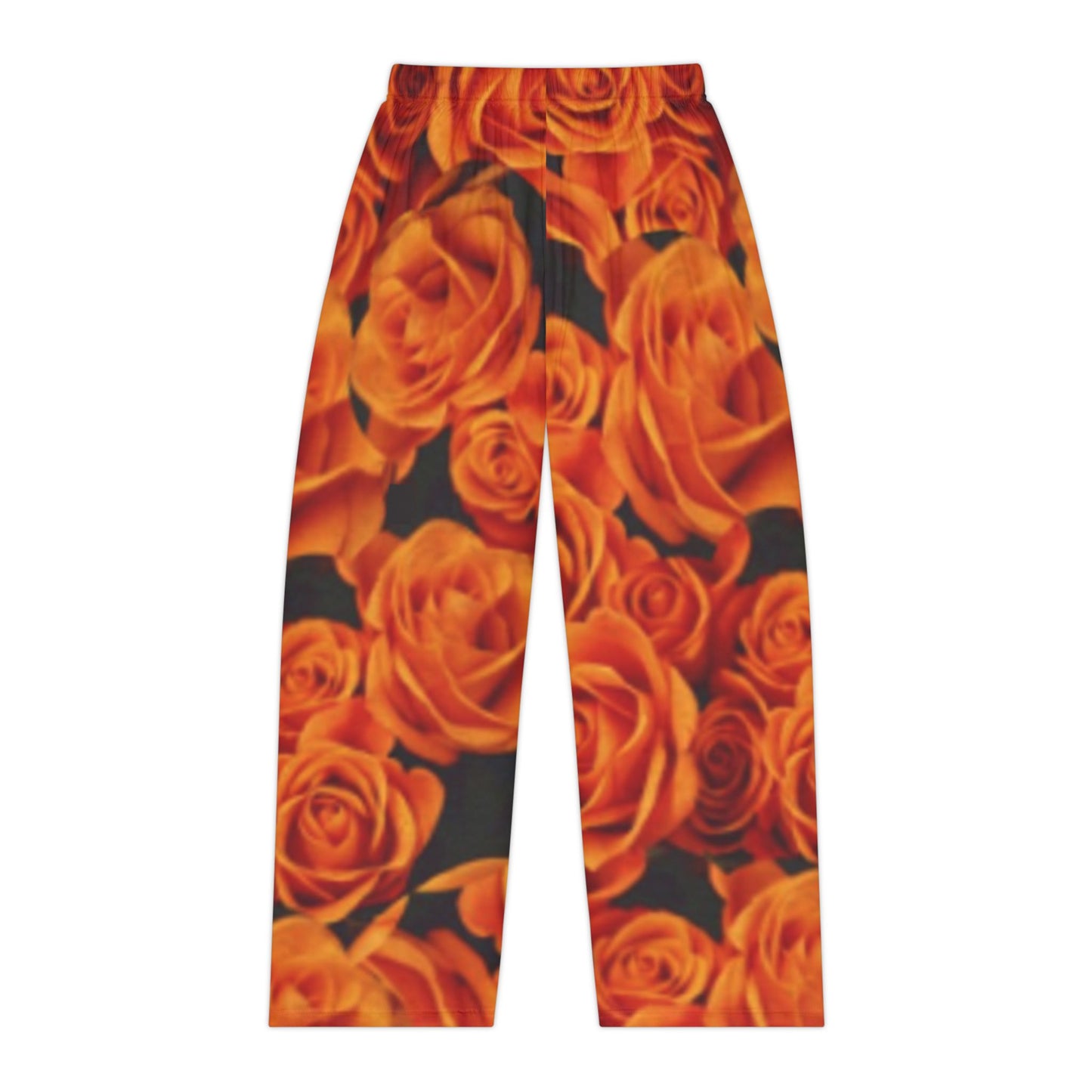 Orange Roses Pajama Pants