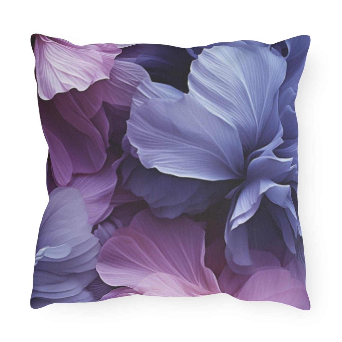 Floral Flow Outdoor Pillow