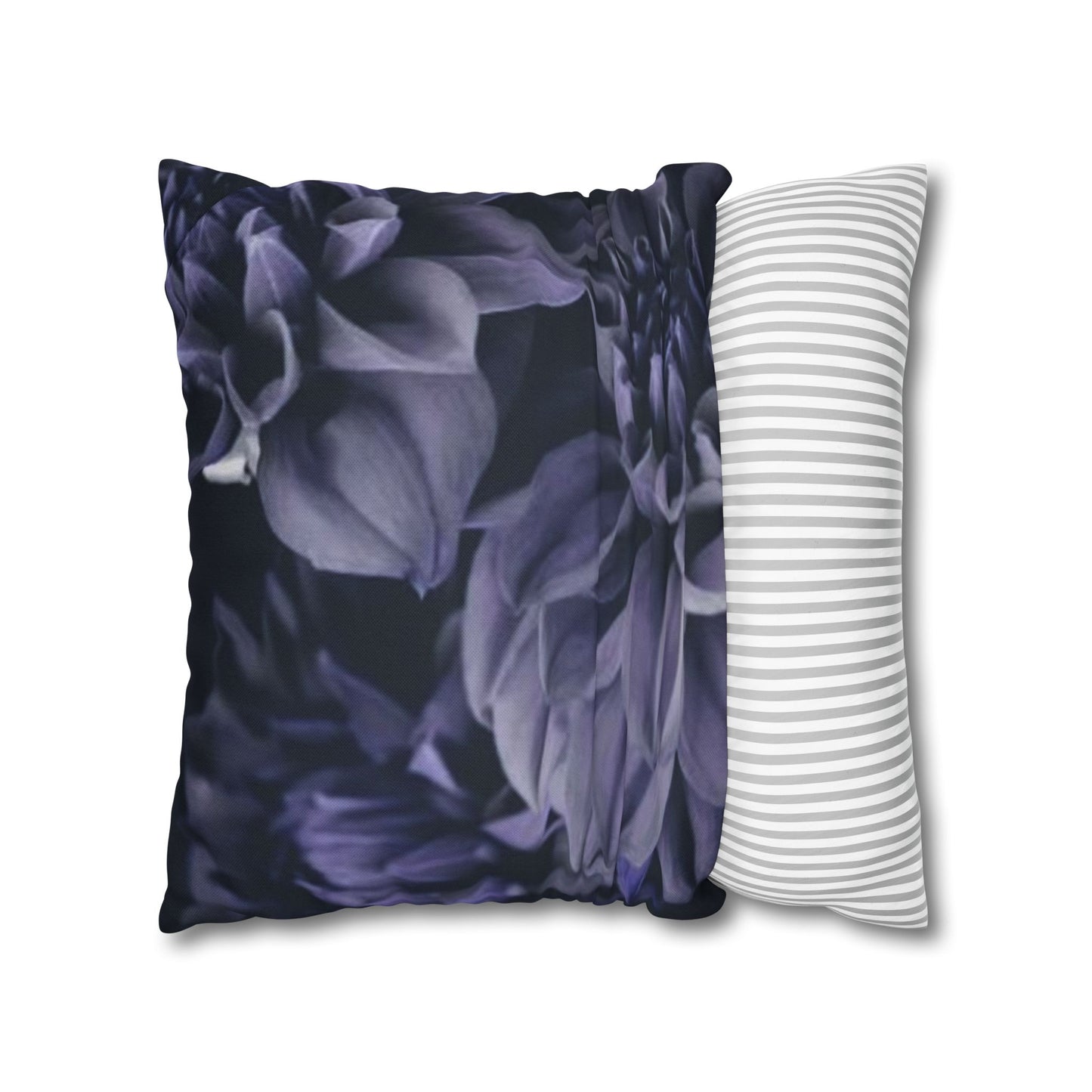 Blue Dahlia Square Pillowcase