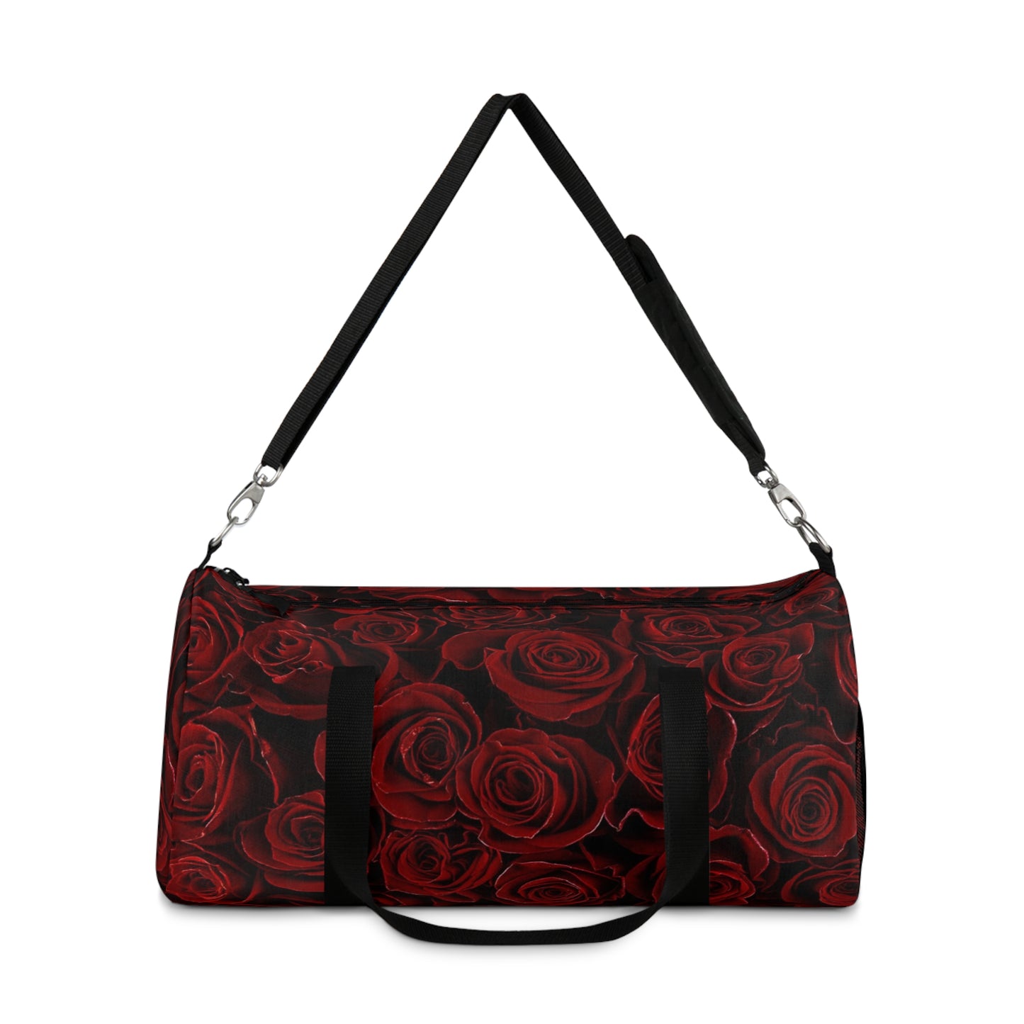 Red Roses Floral Duffel Bag for Gym