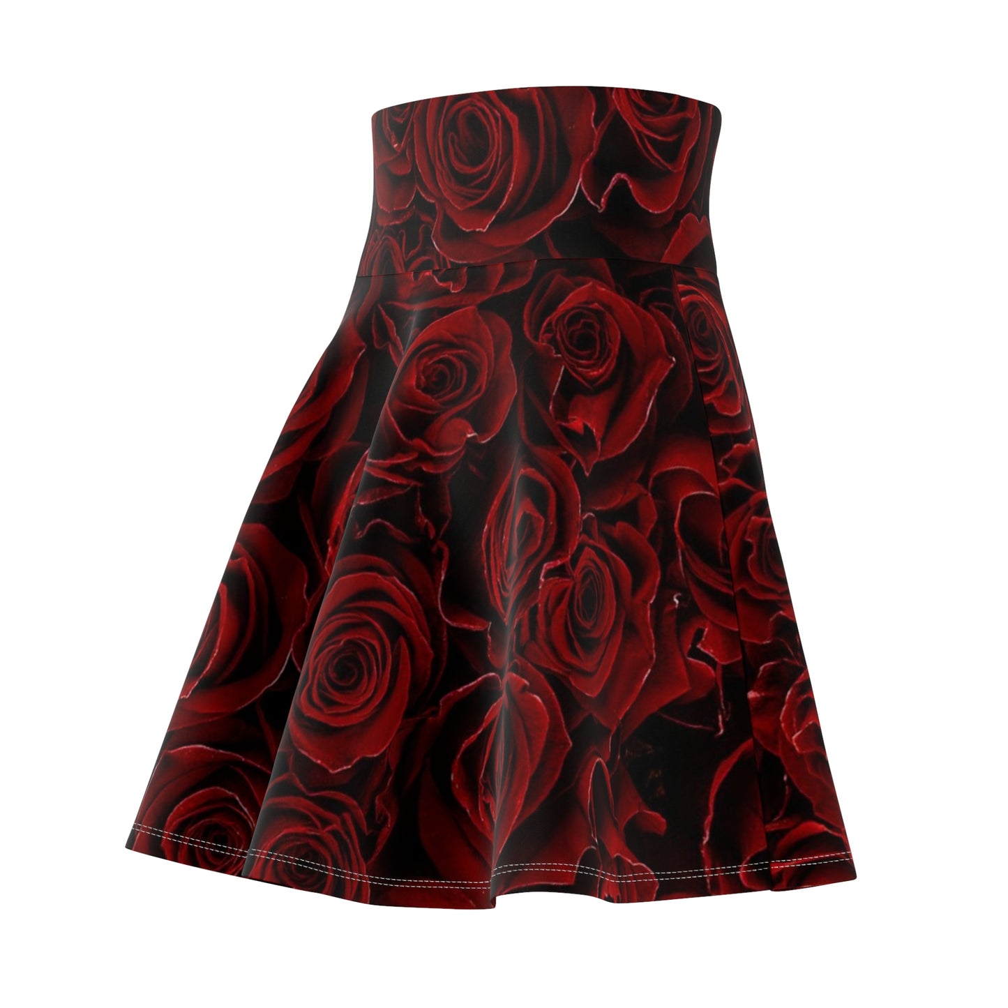 Red Roses Skater Skirt