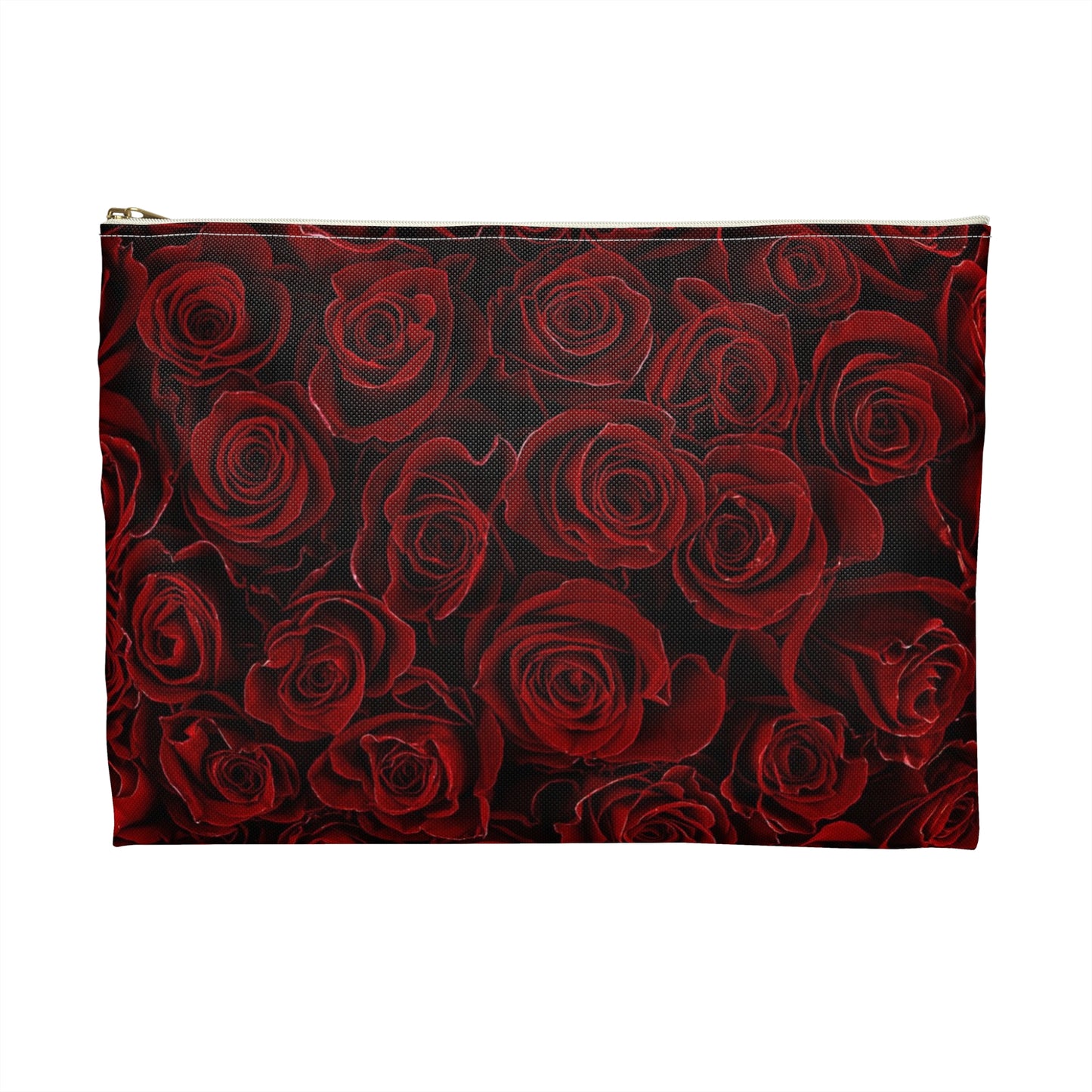 Red Roses Accessory Pouch