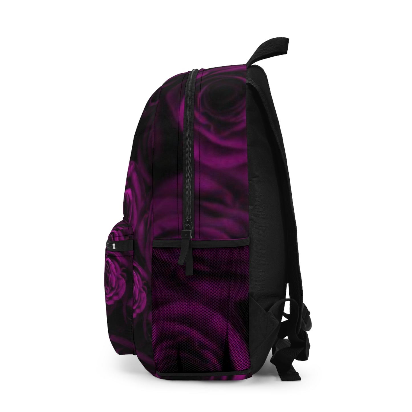 Dark Purple Roses Backpack