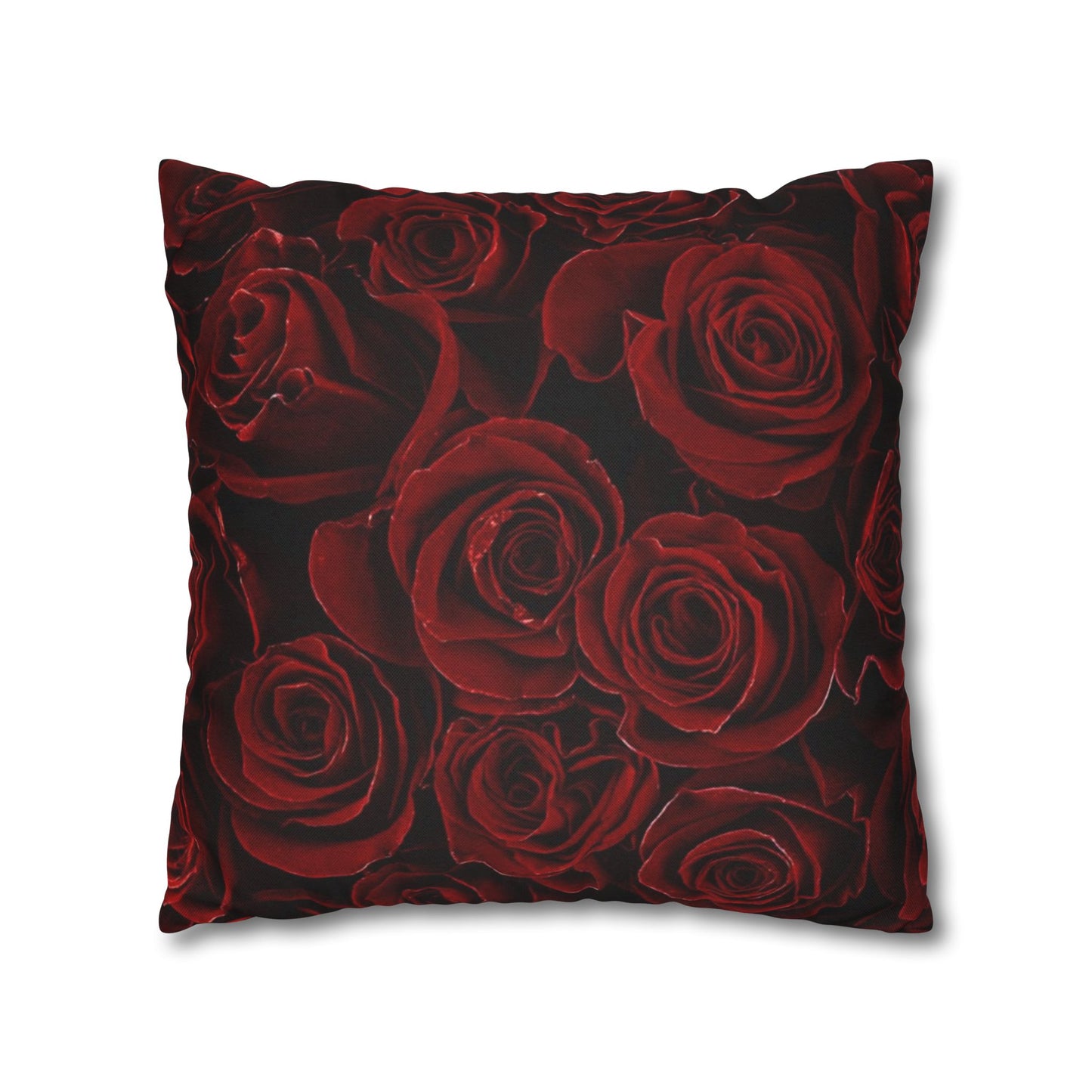 Red Roses Square Pillowcase