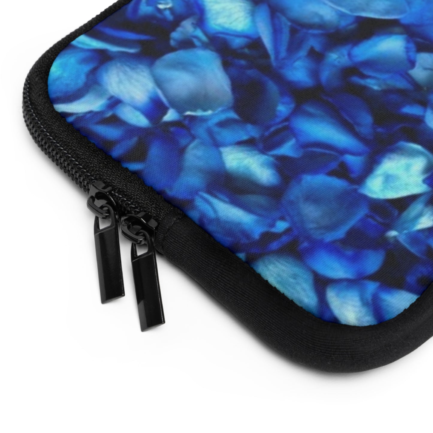 Blue Petals Laptop Sleeve