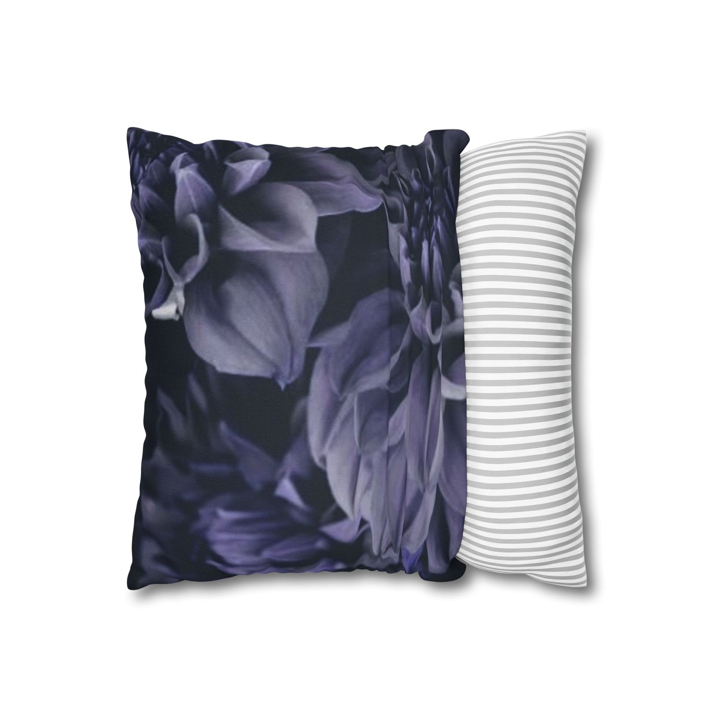 Blue Dahlia Square Pillowcase