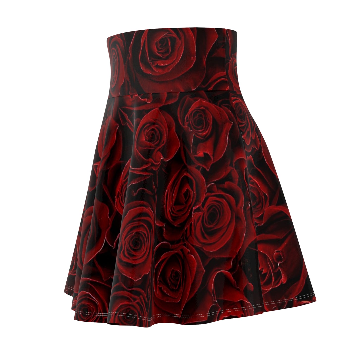 Red Roses Skater Skirt