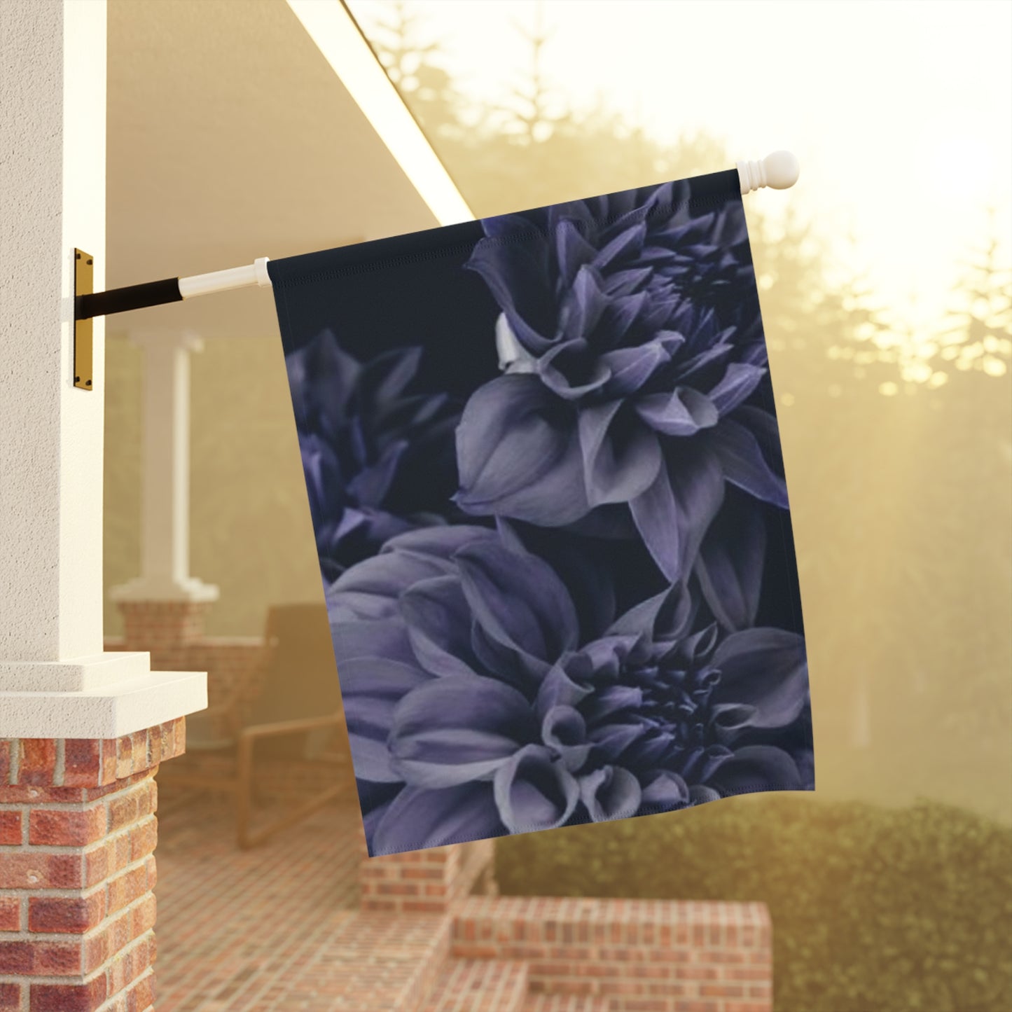 Blue Dahlia Garden & House Banner