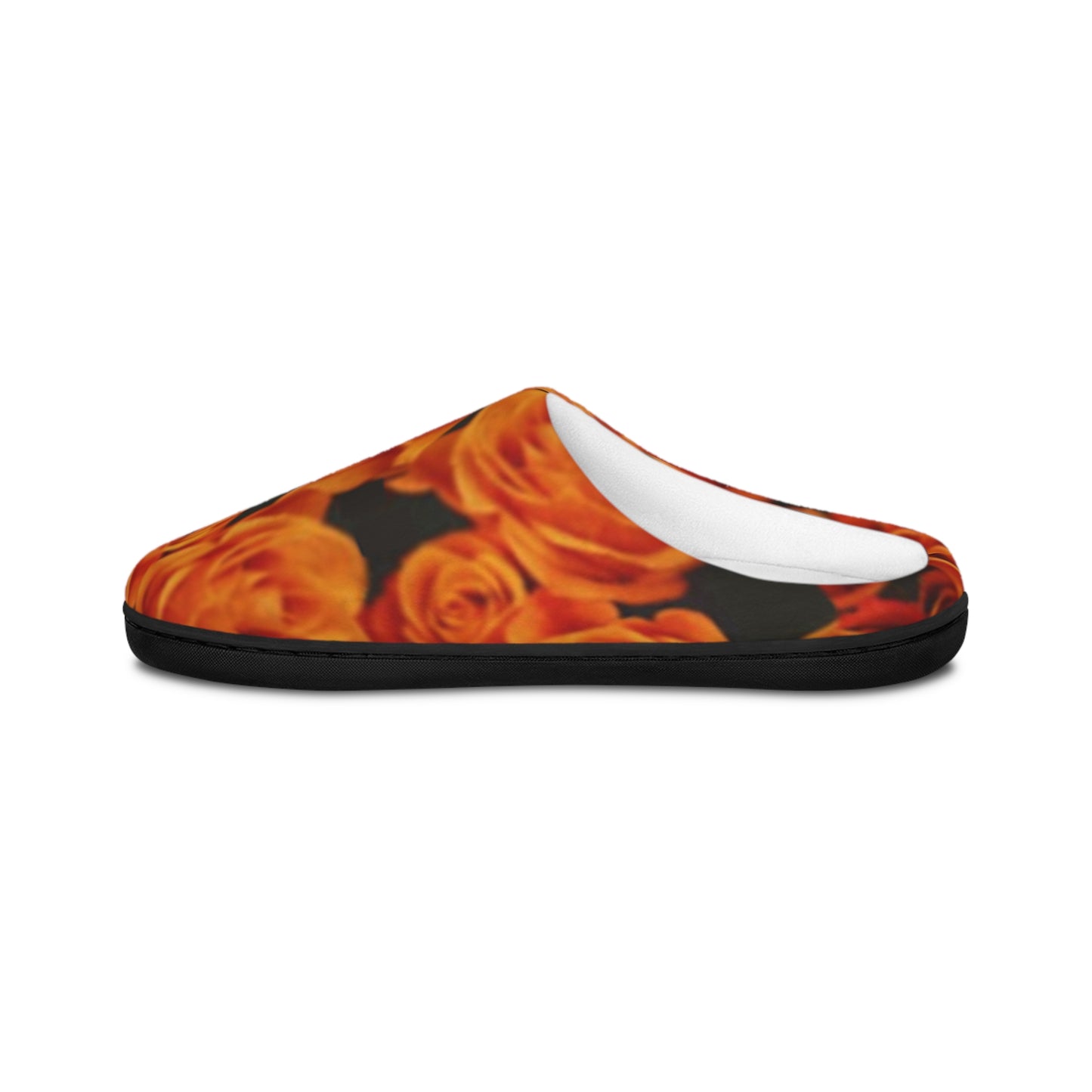 Orange Roses Slippers
