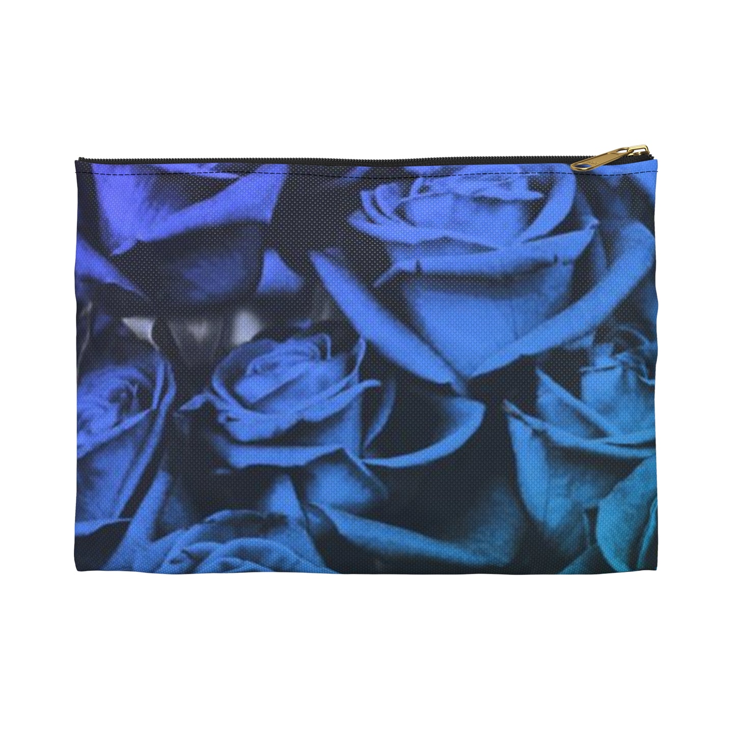 Blue Roses Accessory Pouch