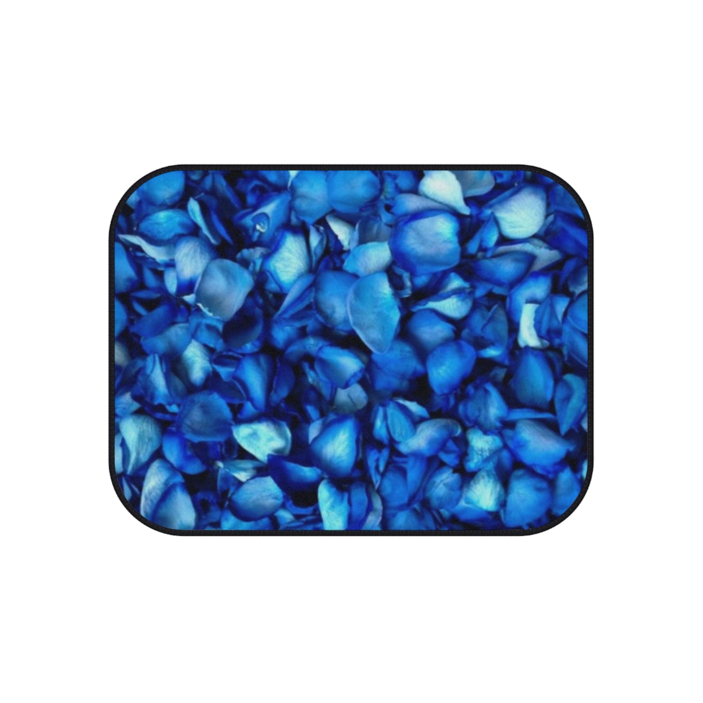 Blue Petals Floral Car Mats – Set of 4 Stylish Car Mats