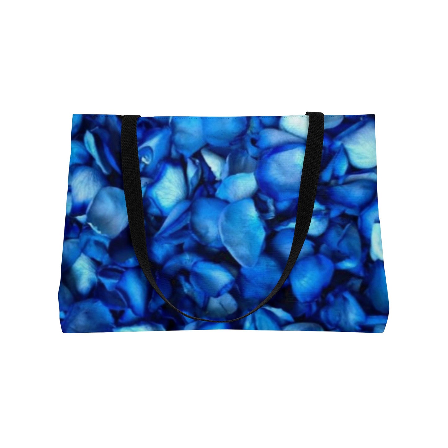 Blue Petals Floral Rectangle Tote – Calm and Versatile