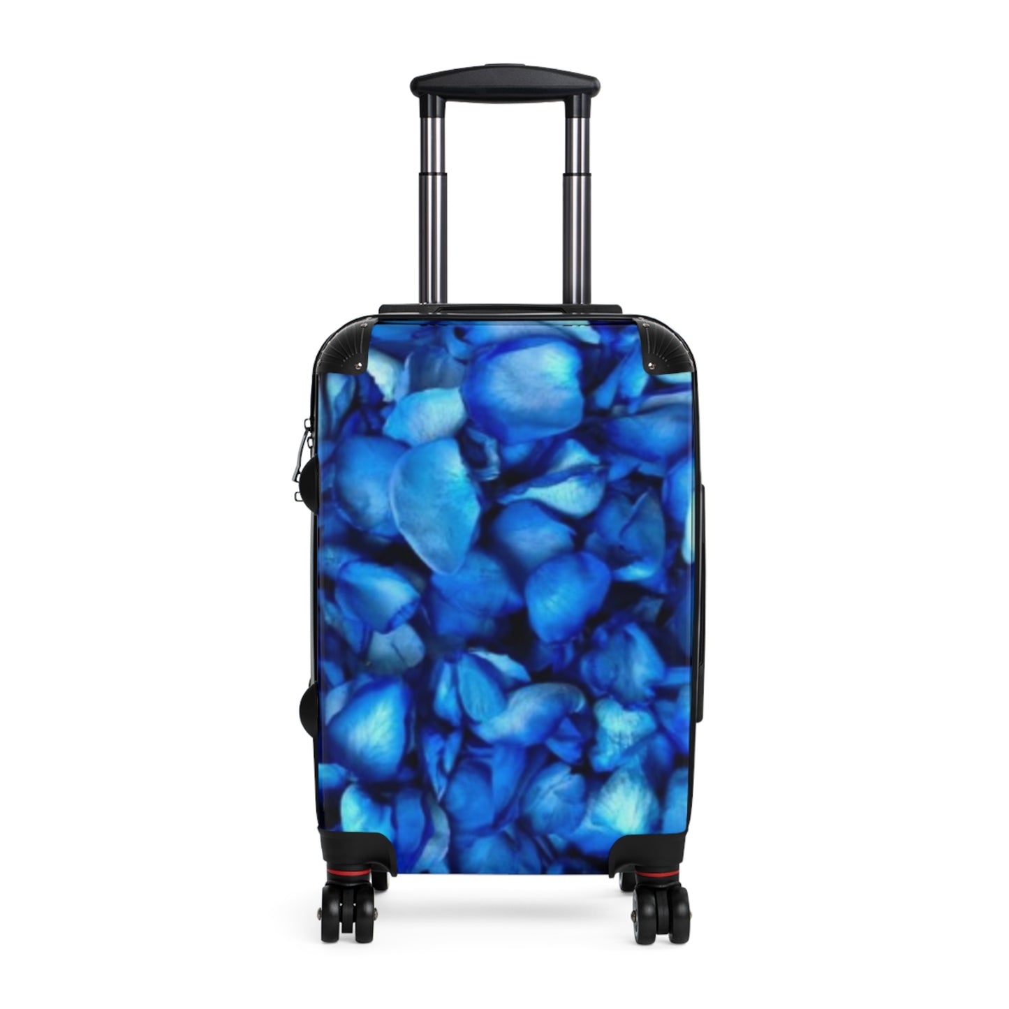 Blue Petals Floral Suitcase for Travelers – Cool & Smooth