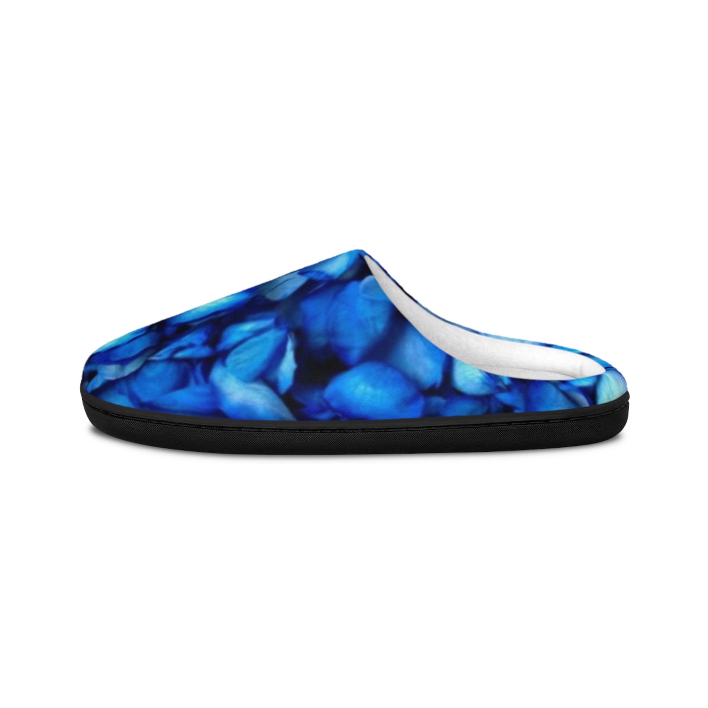 Blue Petals Soft Floral Slippers – Breezy Indoor Footwear