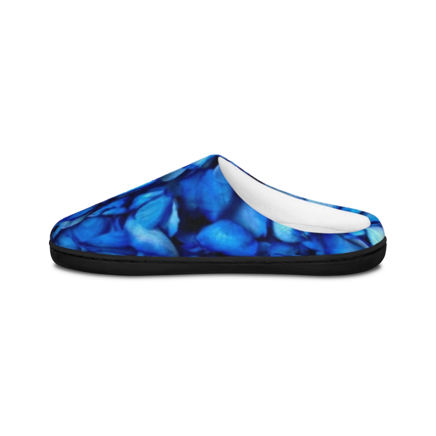 Blue Petals Soft Floral Slippers – Breezy Indoor Footwear