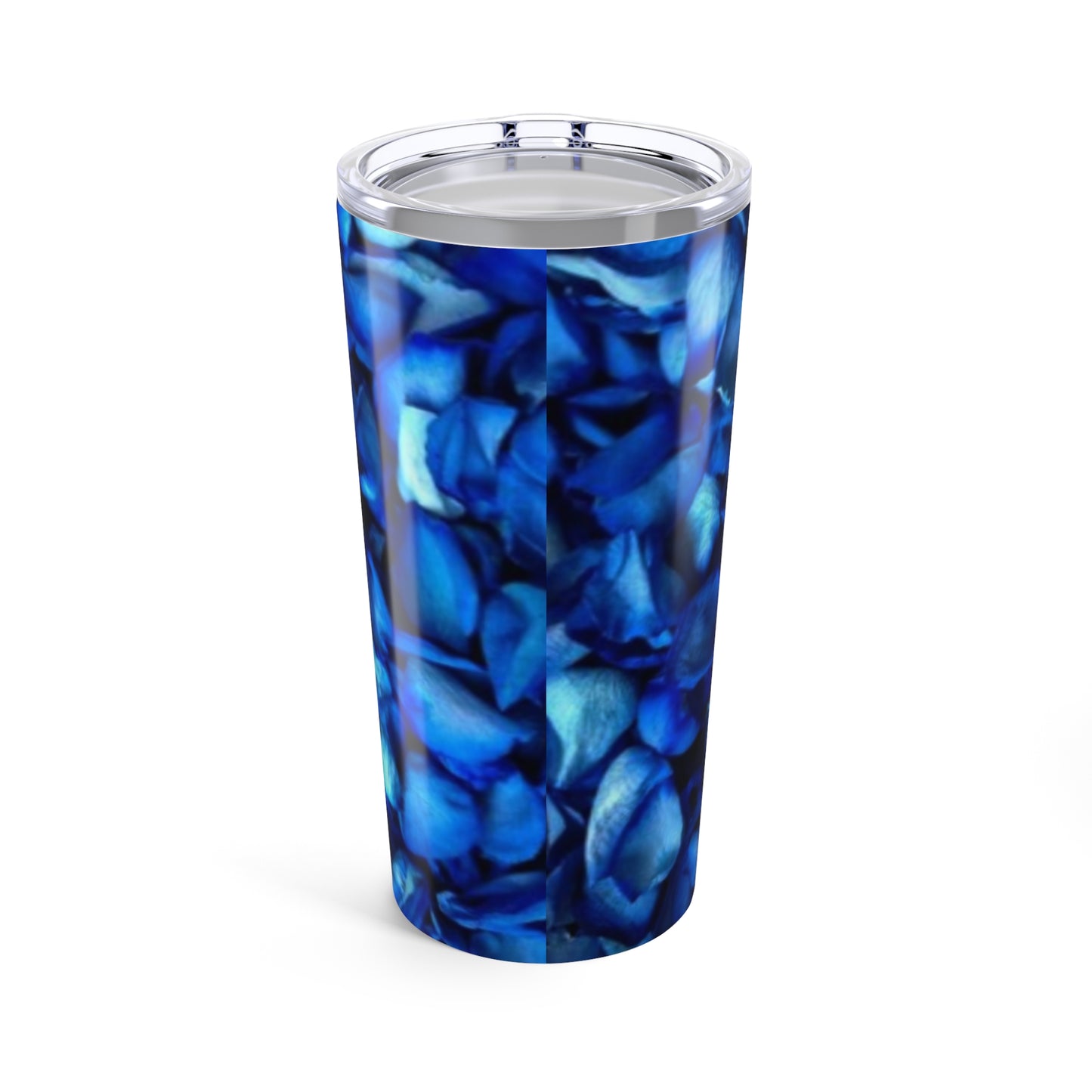 Stainless Steel Floral Tumbler 20 oz – Blue Petals