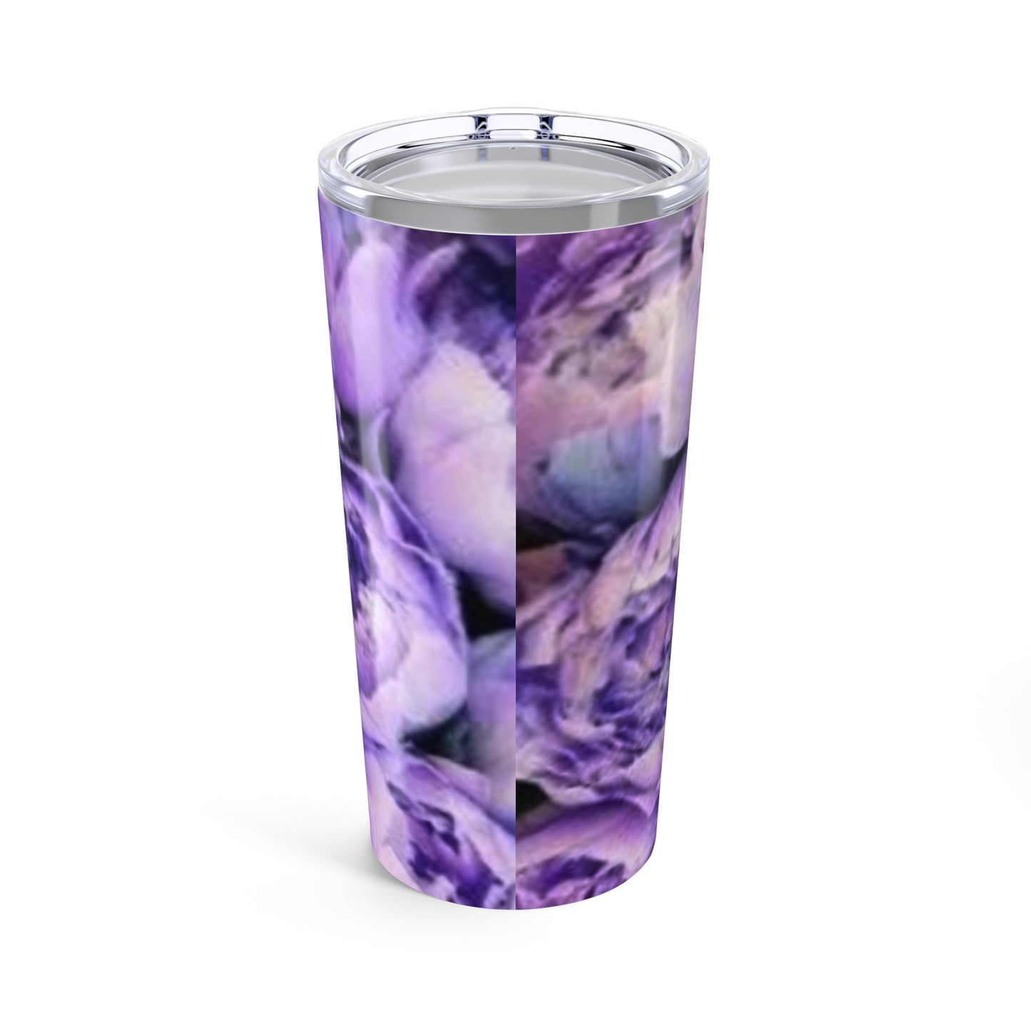 Stainless Steel Floral Tumbler 20 oz – Purple Peony