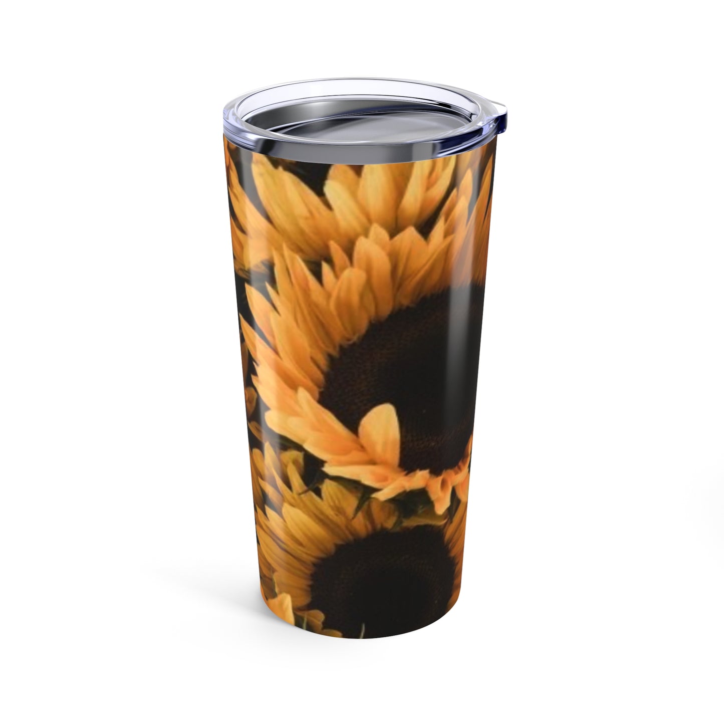 Stainless Steel Floral Tumbler 20 oz – Sunflower