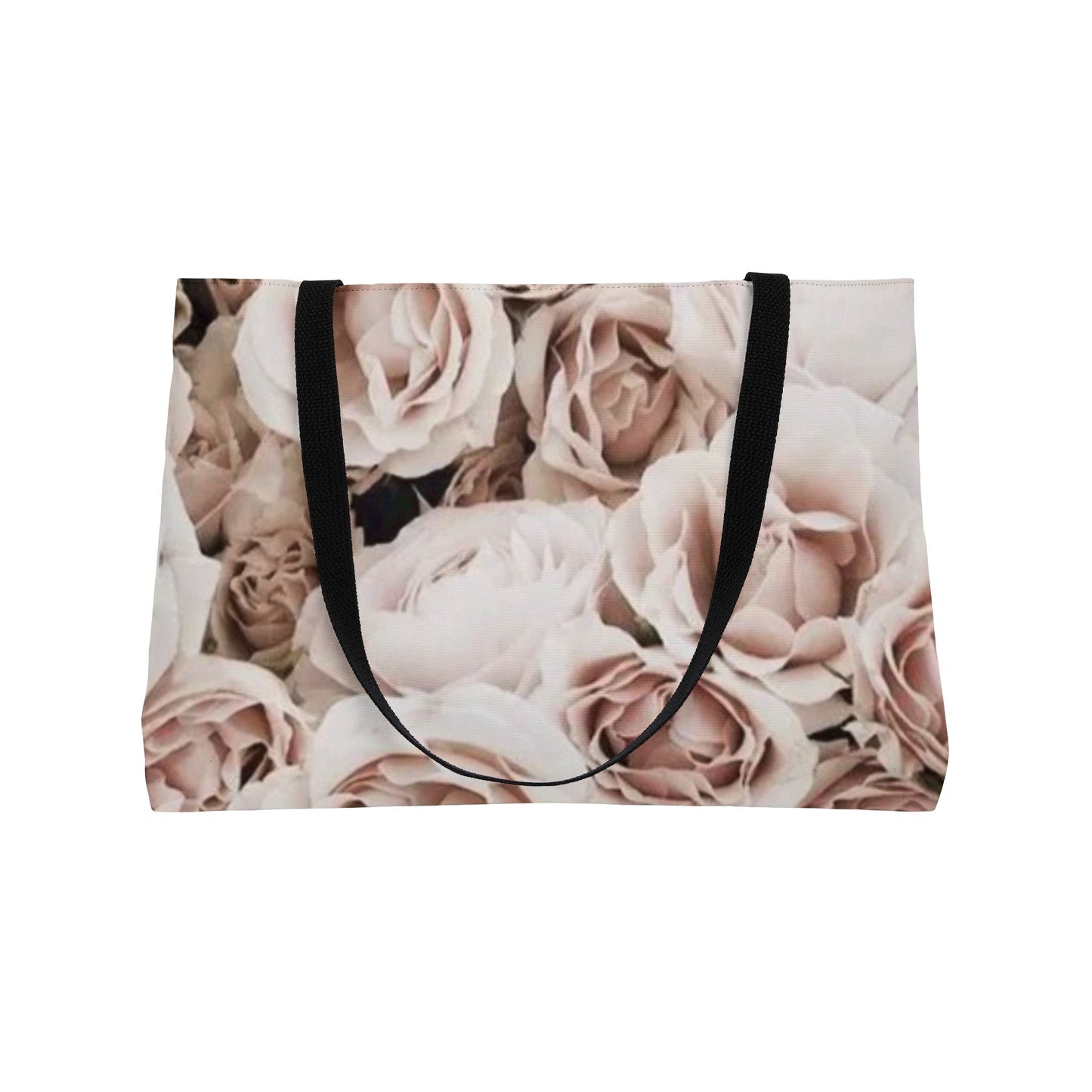 Light Pink Floral Rectangle Tote – Soft and Feminine