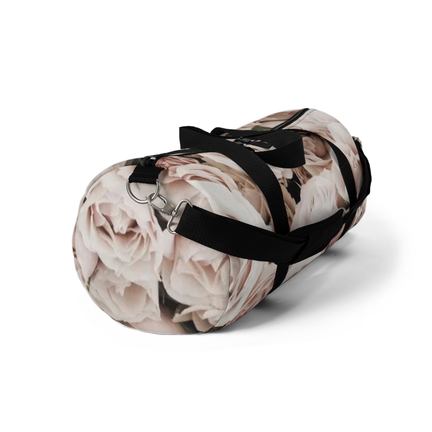 Light Pink Roses Floral Duffel Bag for Gym