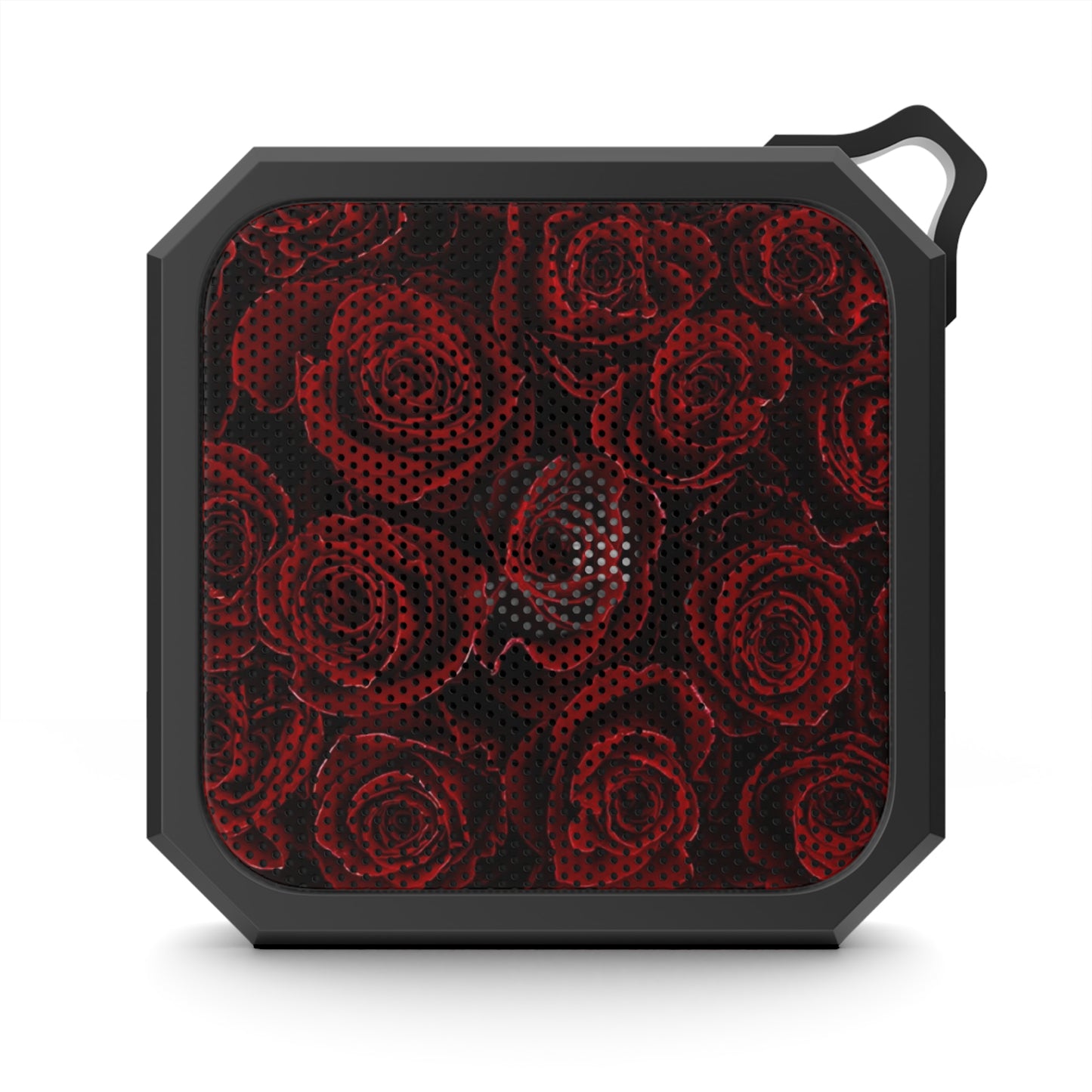 Outdoor Bluetooth Speaker – Red Roses Floral Design, Compact & Portable