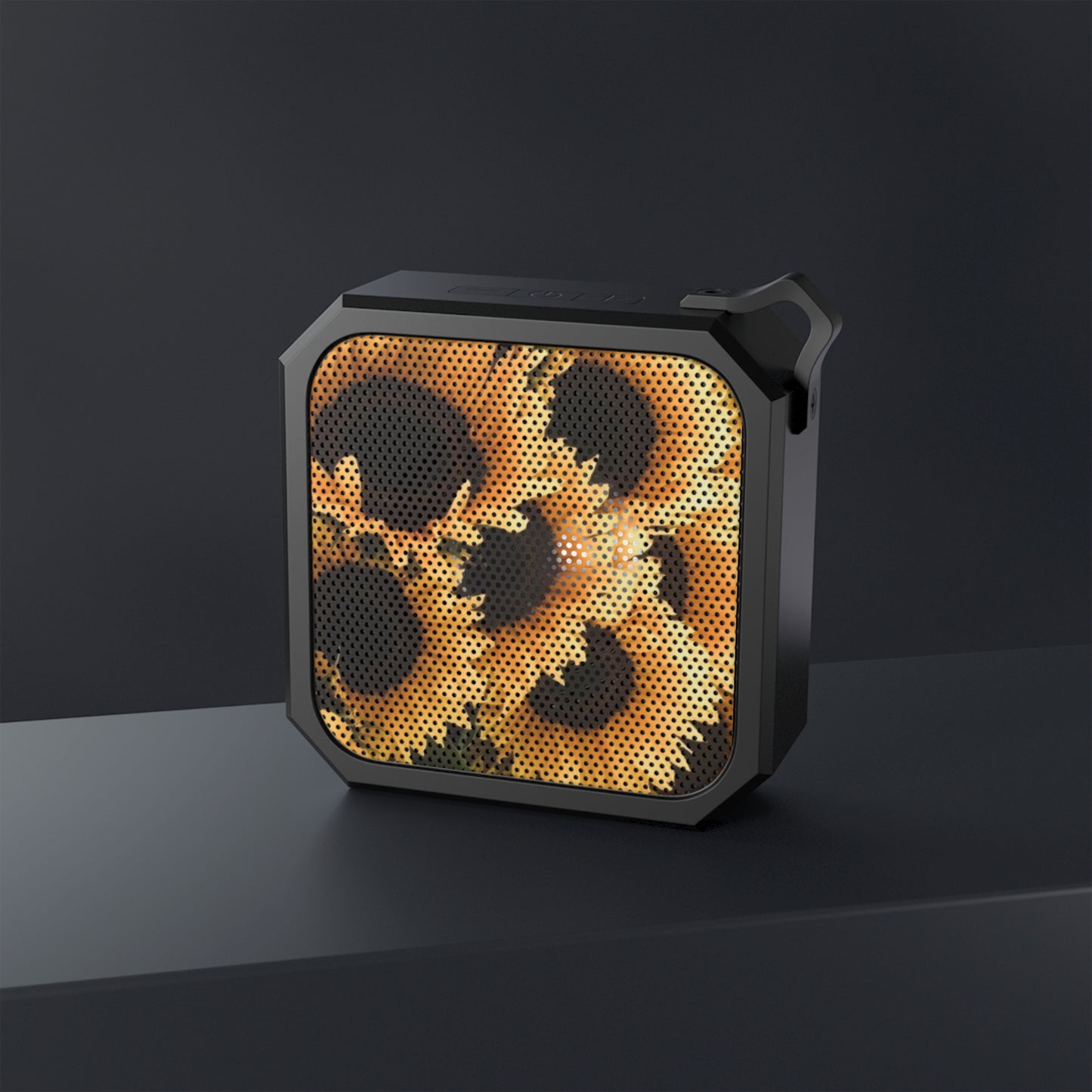 Outdoor Bluetooth Speaker – Sunflower Print, Waterproof & Rugged