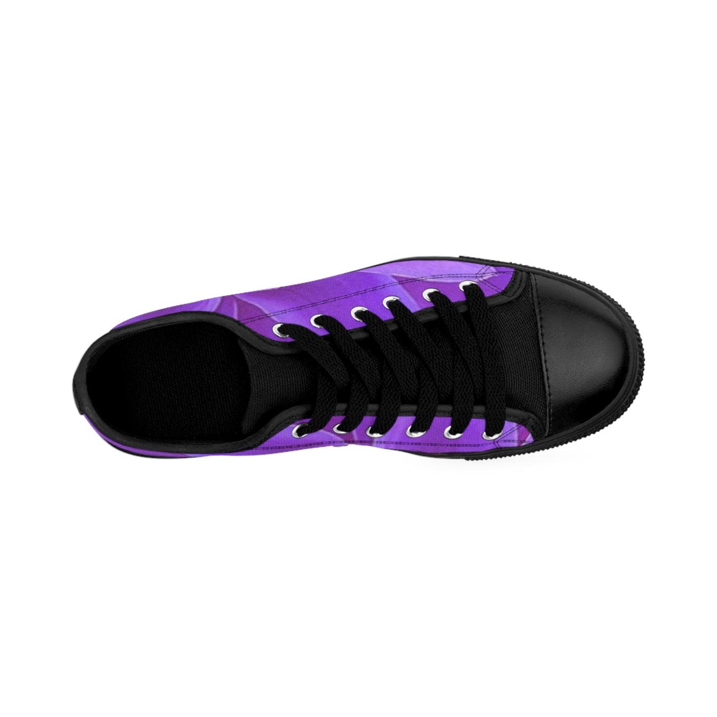 Purple Dahlia Comfortable Floral Sneakers – Gentle & Cozy