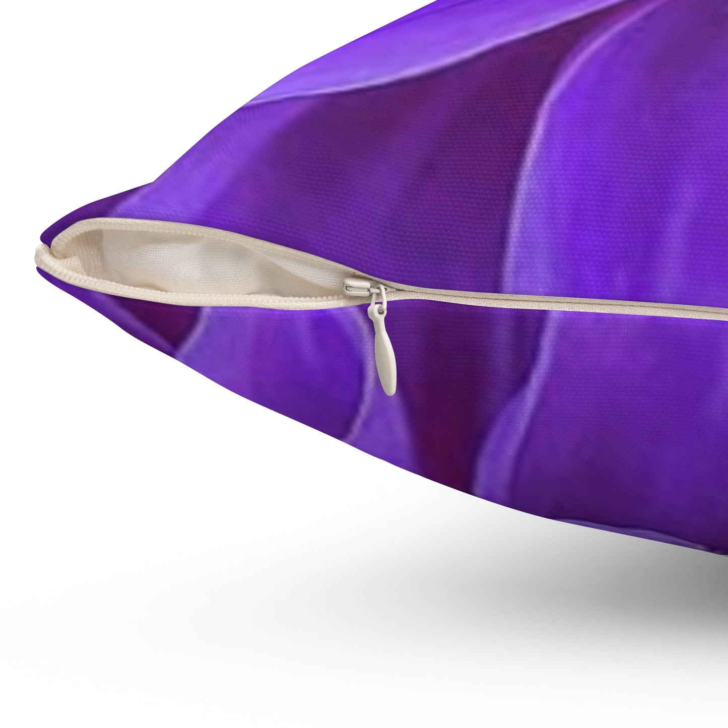 Purple Dahlia Floral Square Pillow – Bold & Beautiful Decor