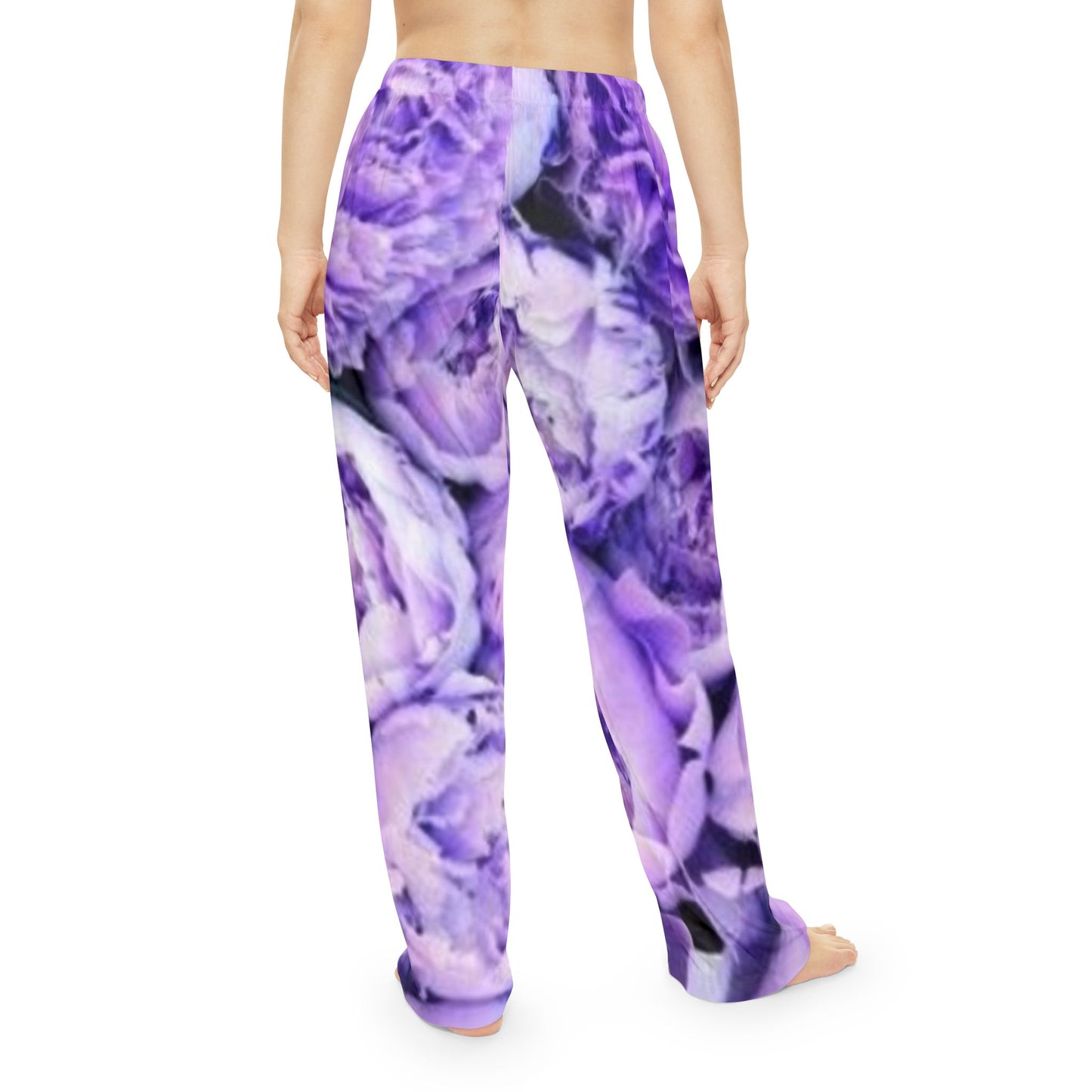 Purple Peony Cozy Floral Pajama Pant