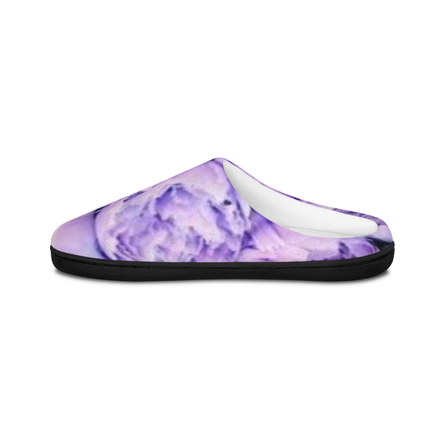 Purple Peony Soft Floral Slippers – Soft & Stylish Loungewear
