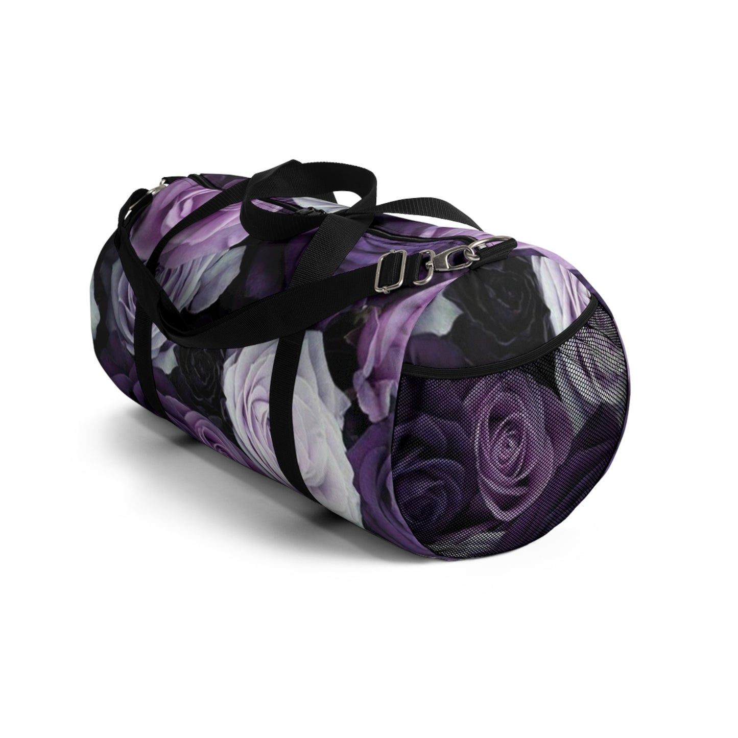 Purple Roses Floral Duffel Bag for Gym