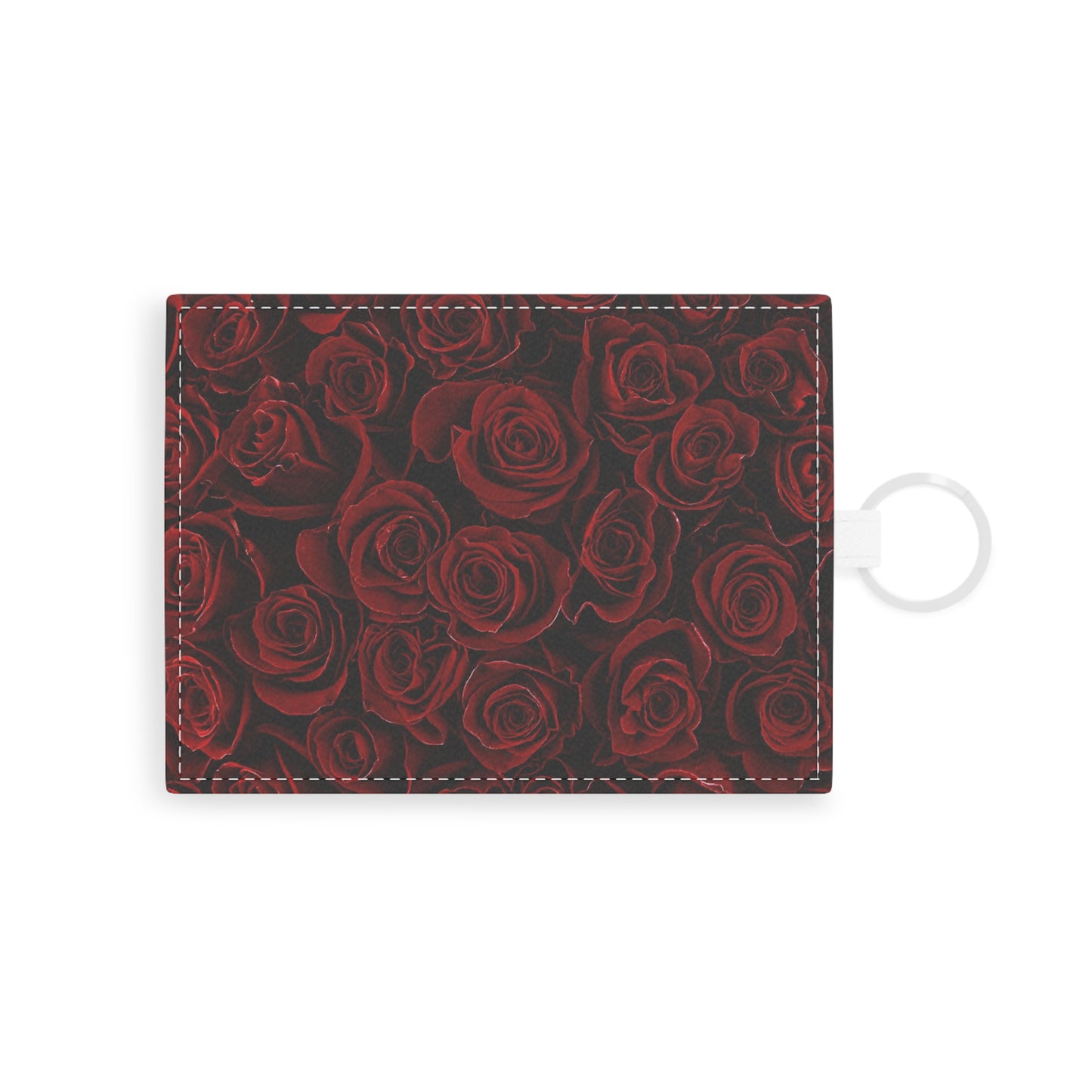 Red Roses Floral Card Holder
